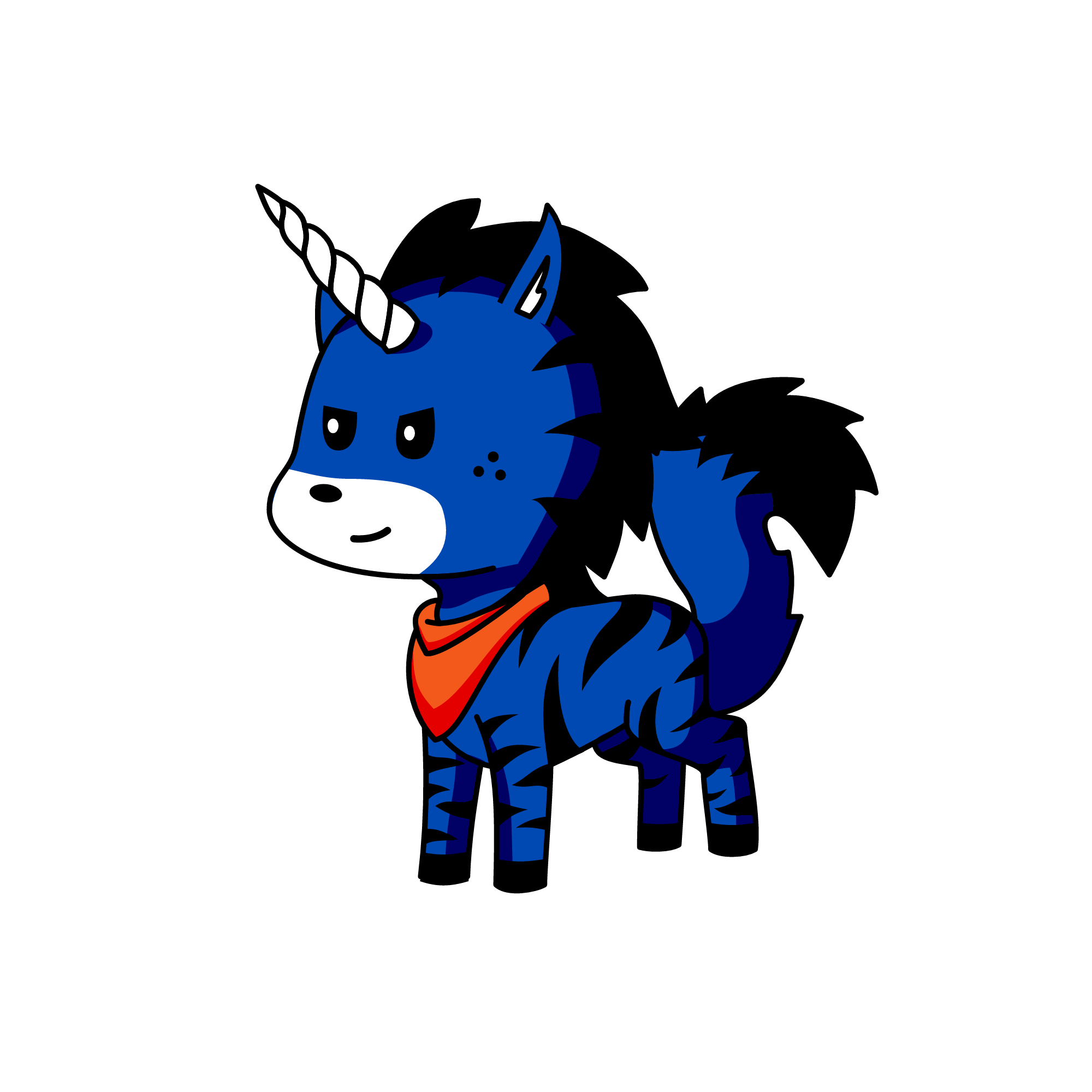 Moon, the unicorn