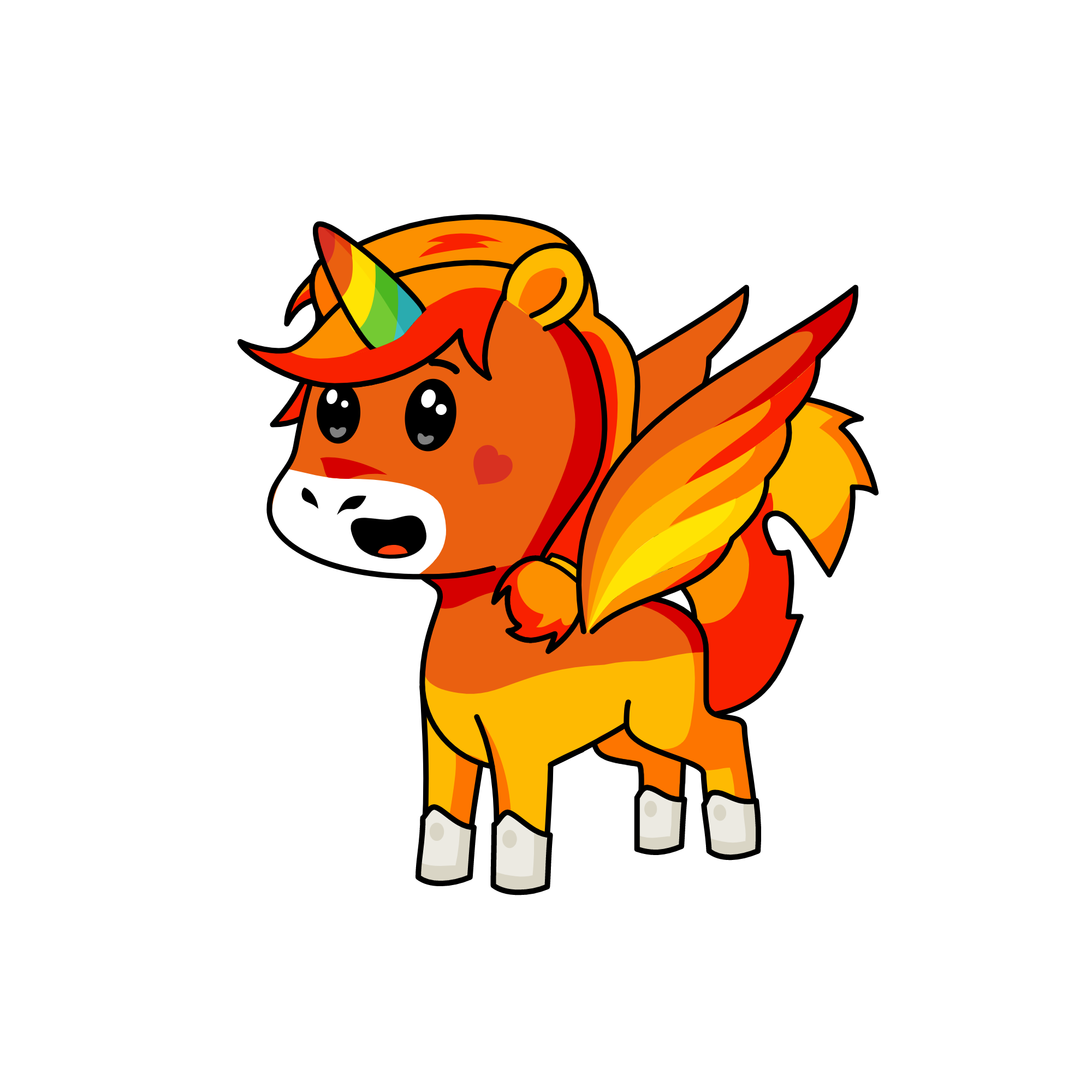 sun, the unicorn