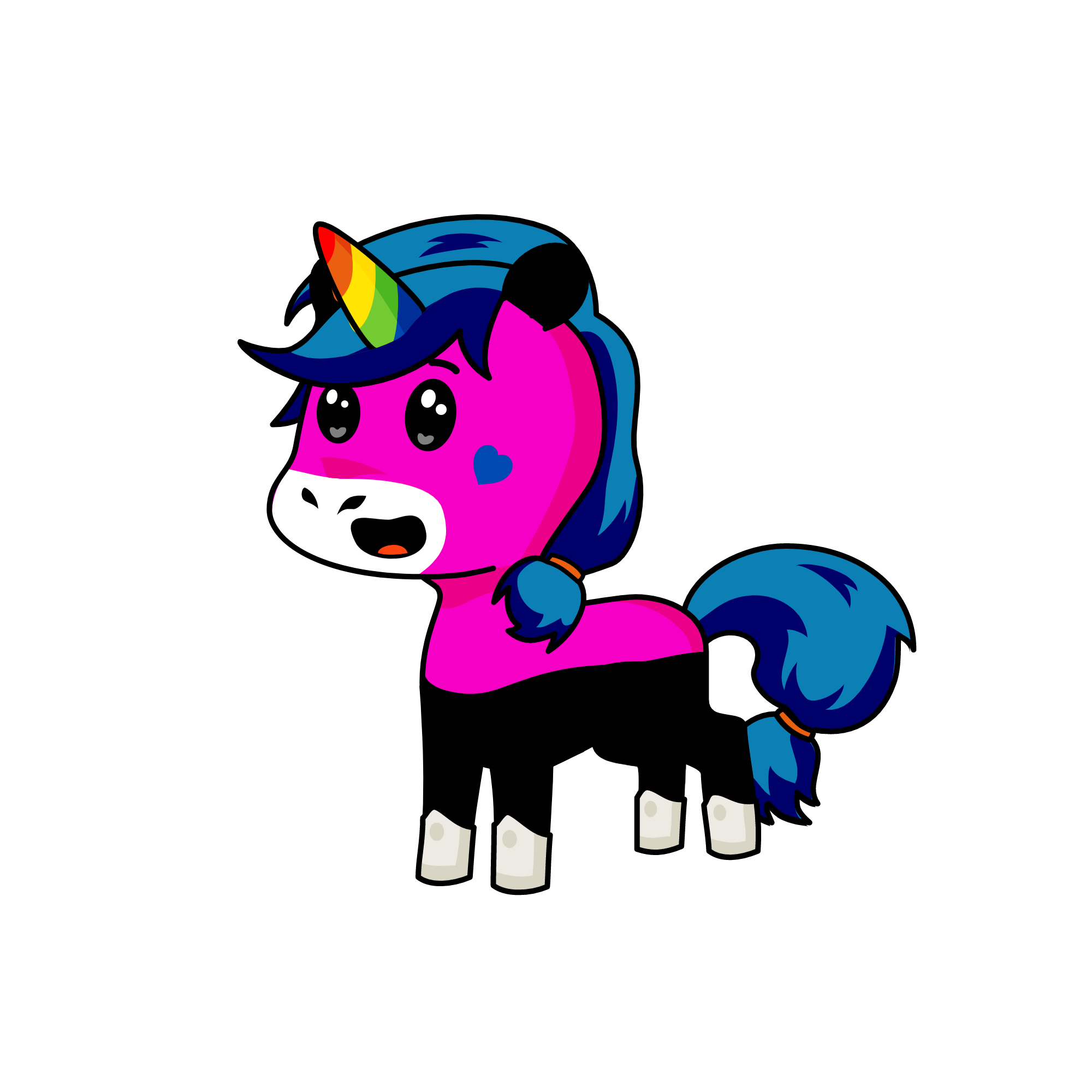 g gg, the unicorn