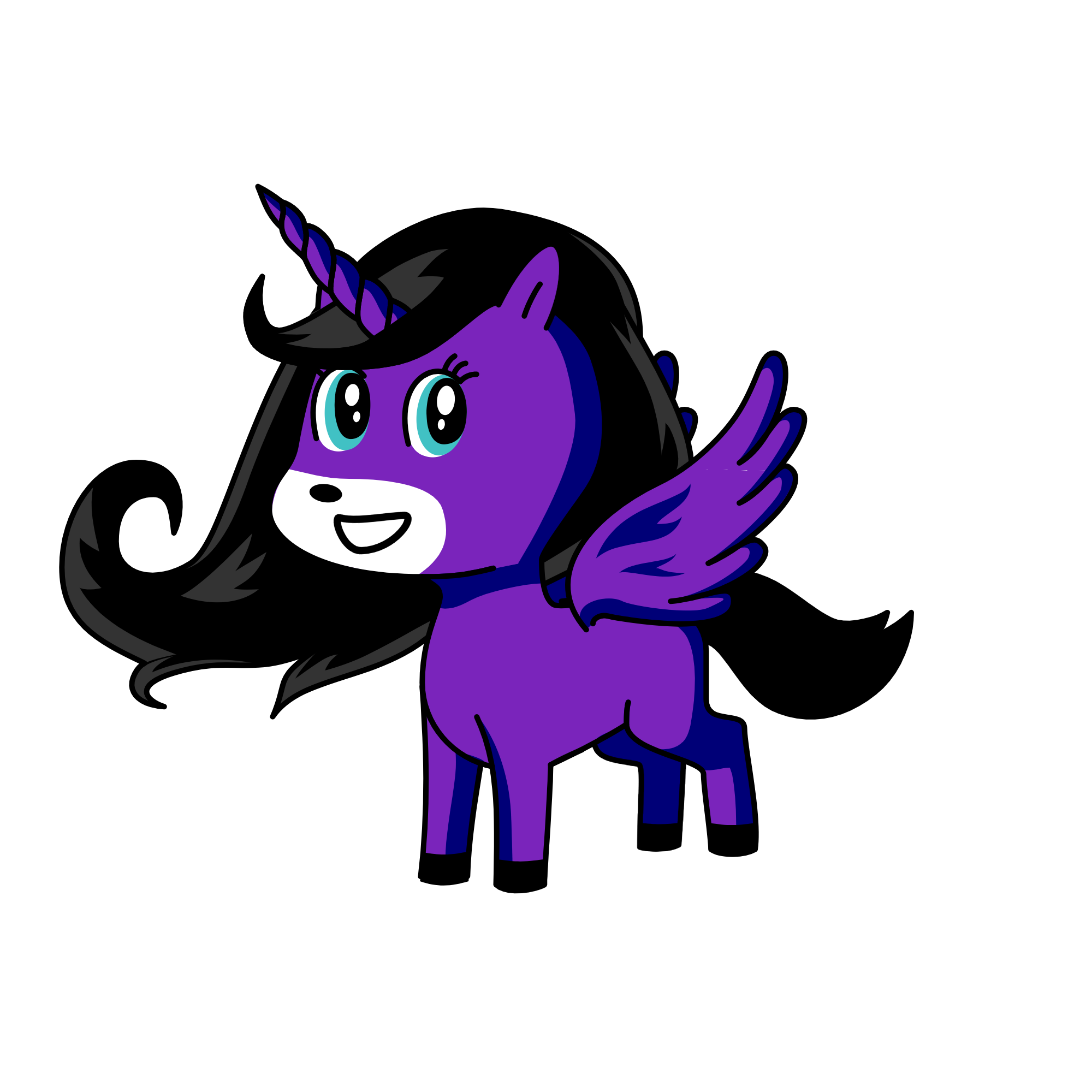 midnight, the unicorn
