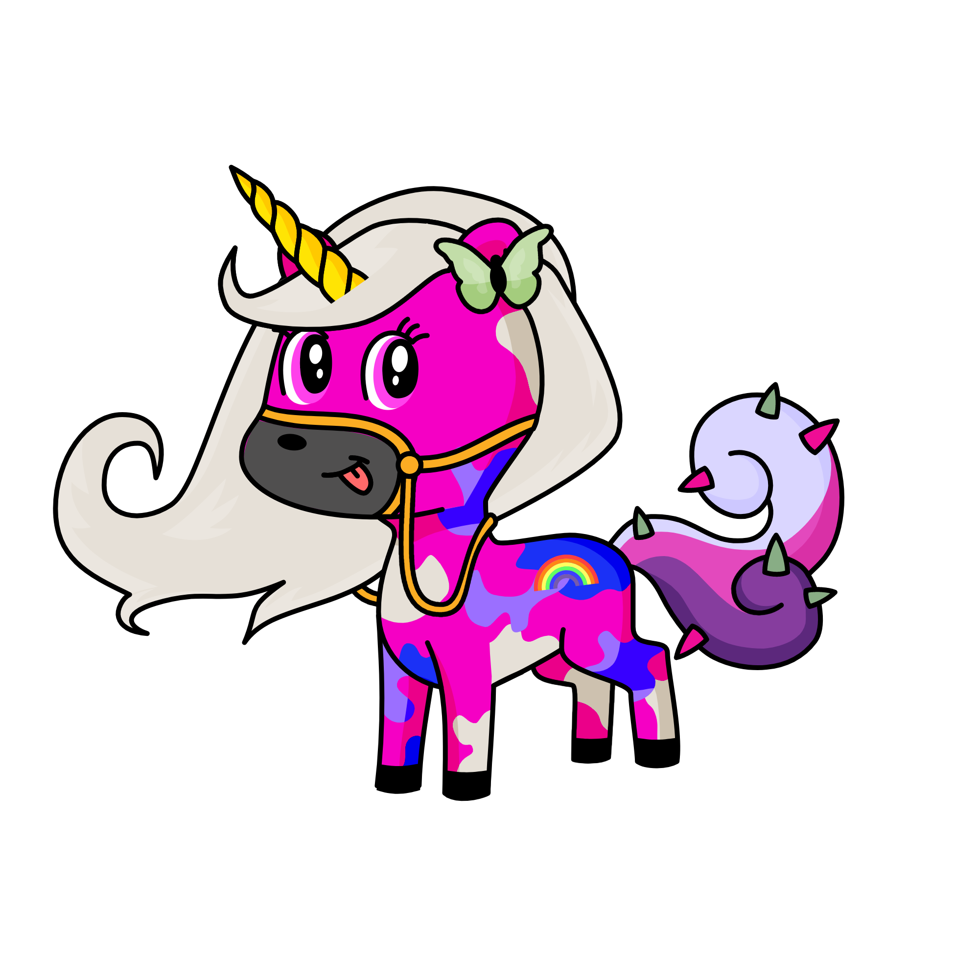 pinkiepie, the unicorn