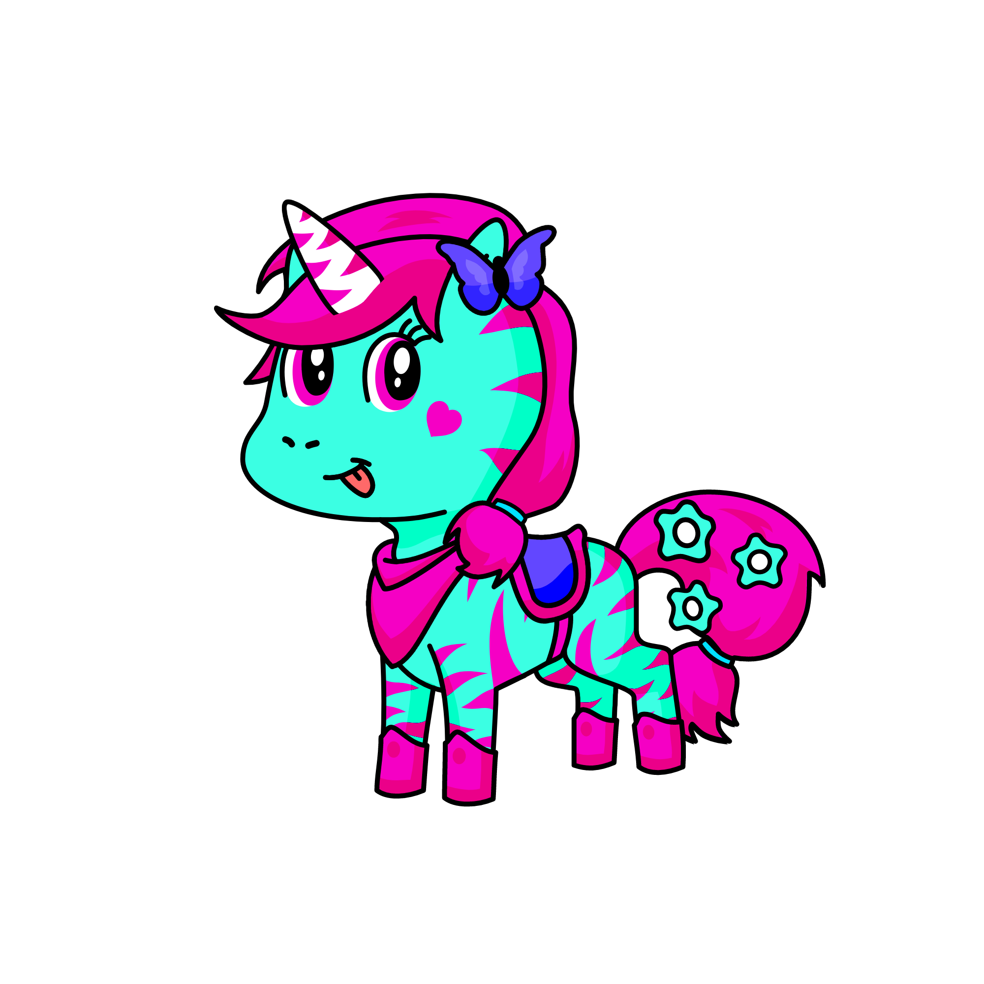Mila, the unicorn