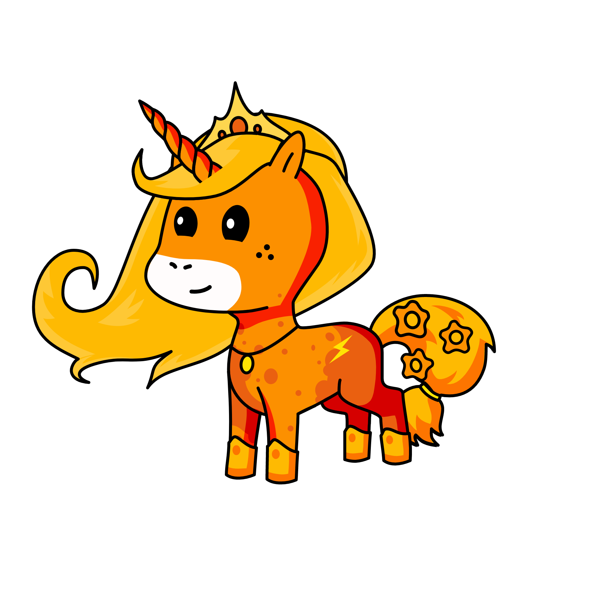 Maple, the unicorn