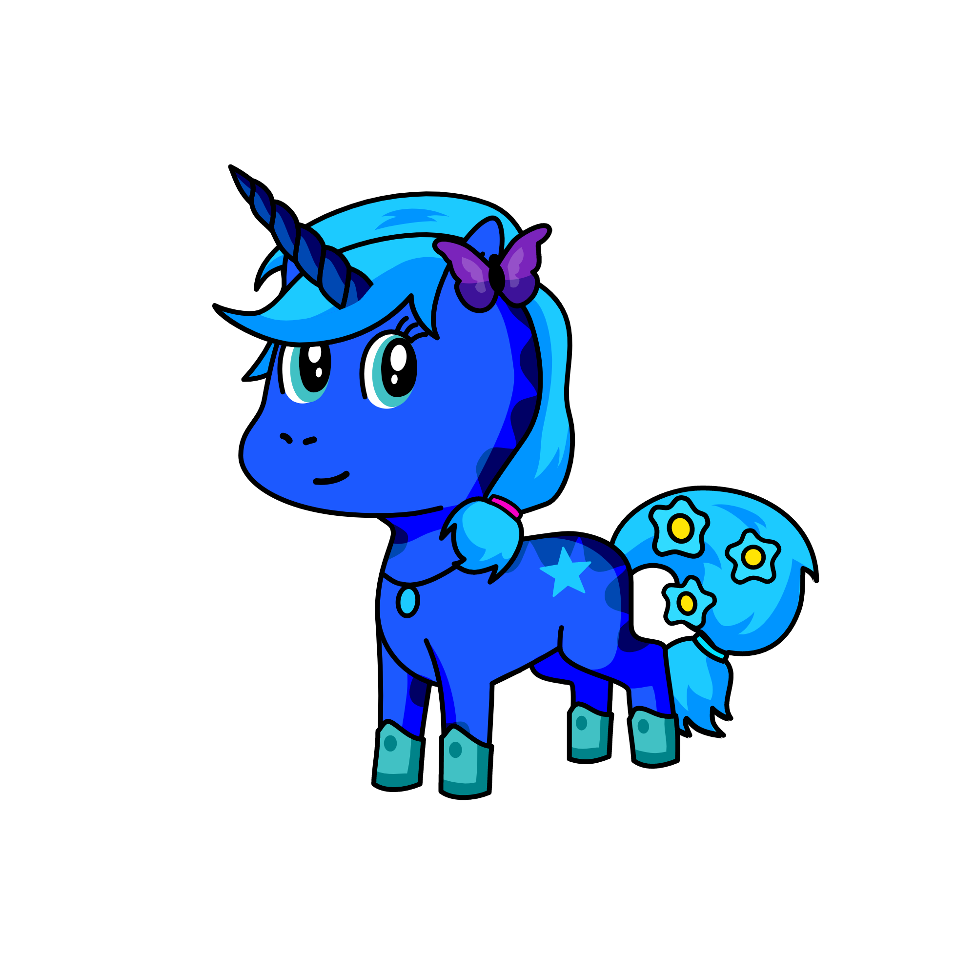 Luna, the unicorn