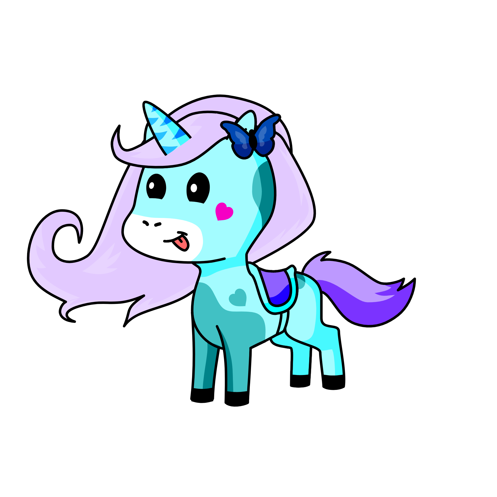 Icy, the unicorn