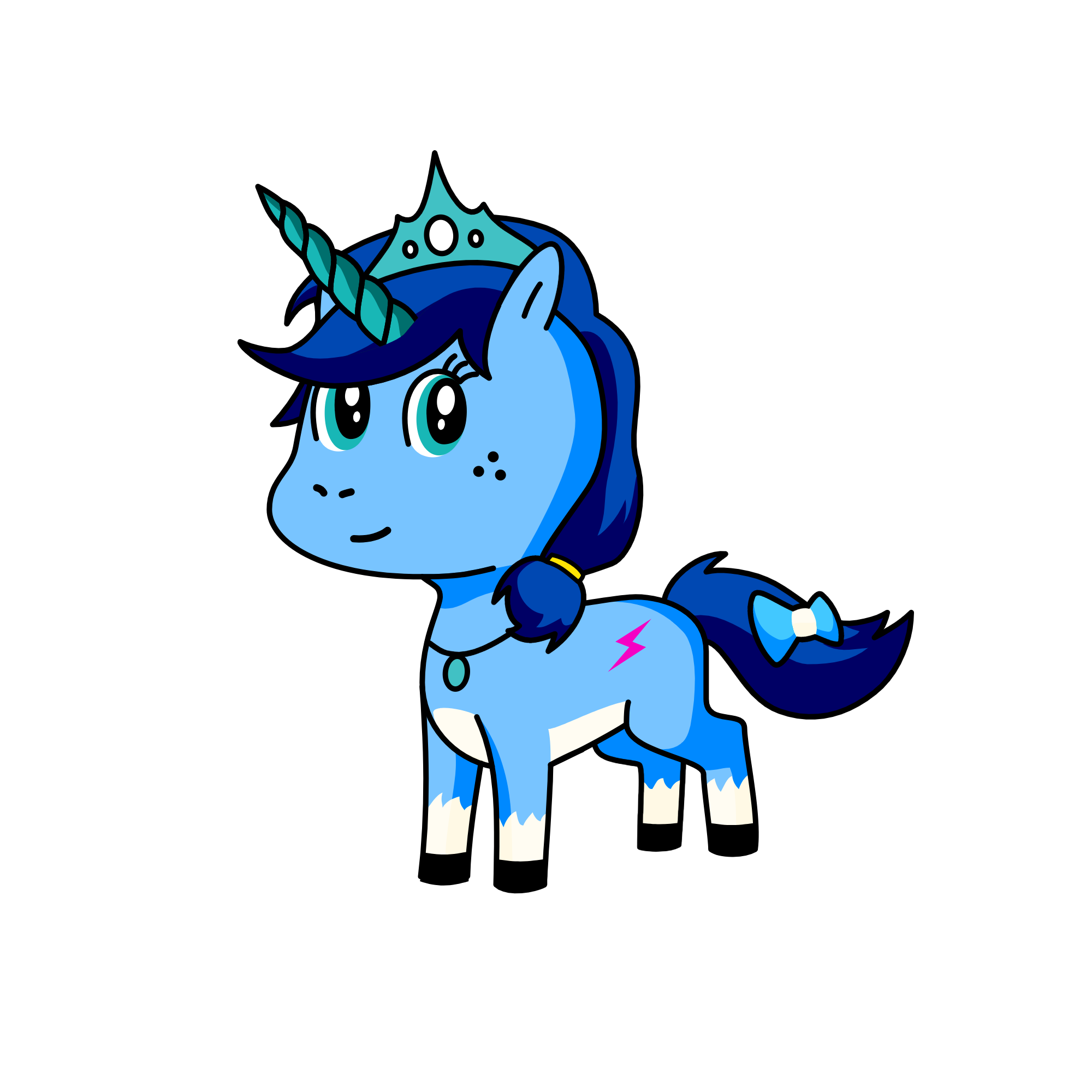winter, the unicorn
