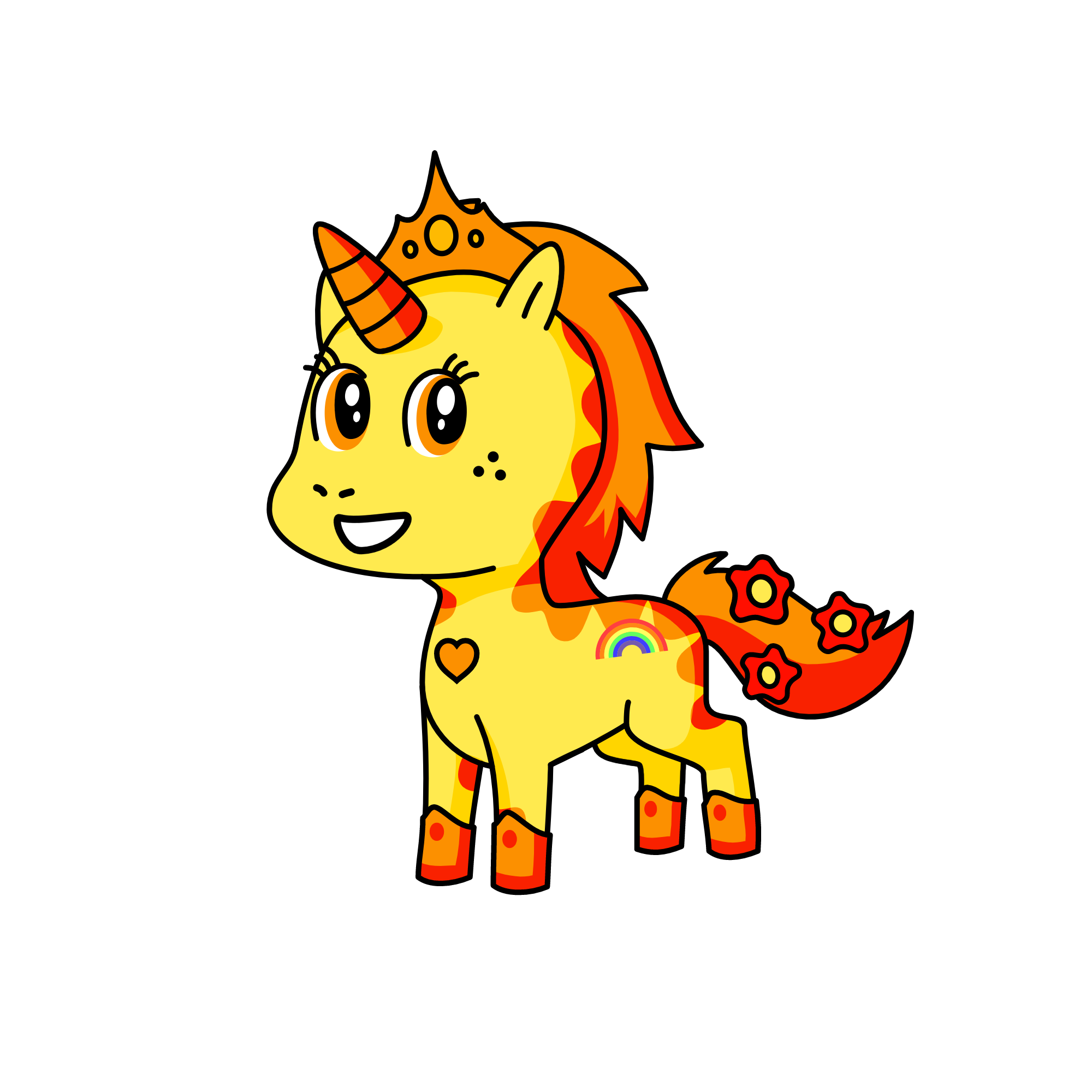Sunny, the unicorn