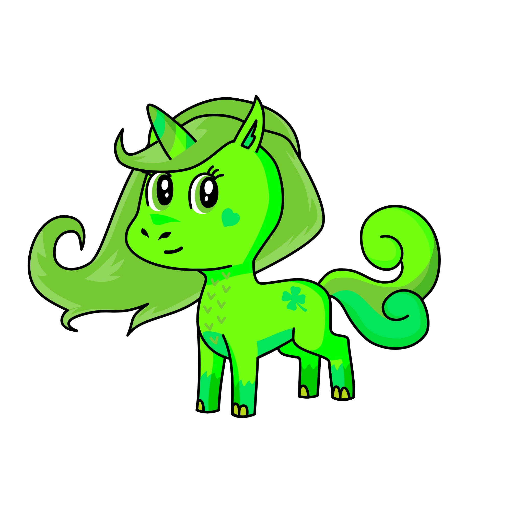 Flower, the unicorn