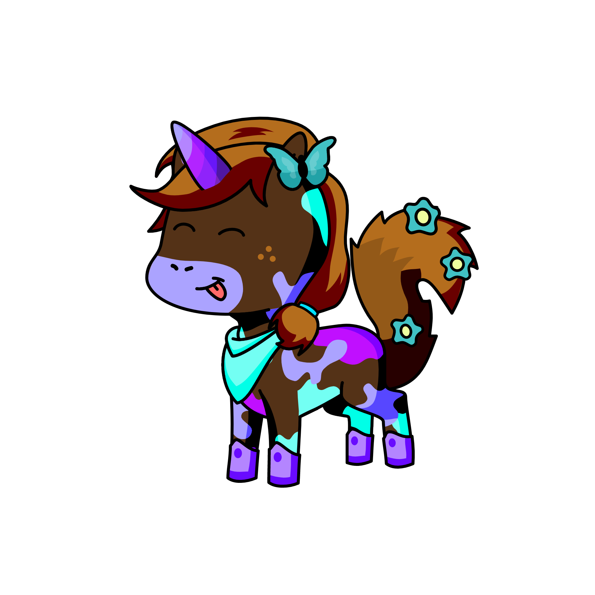 Rice cake, the unicorn