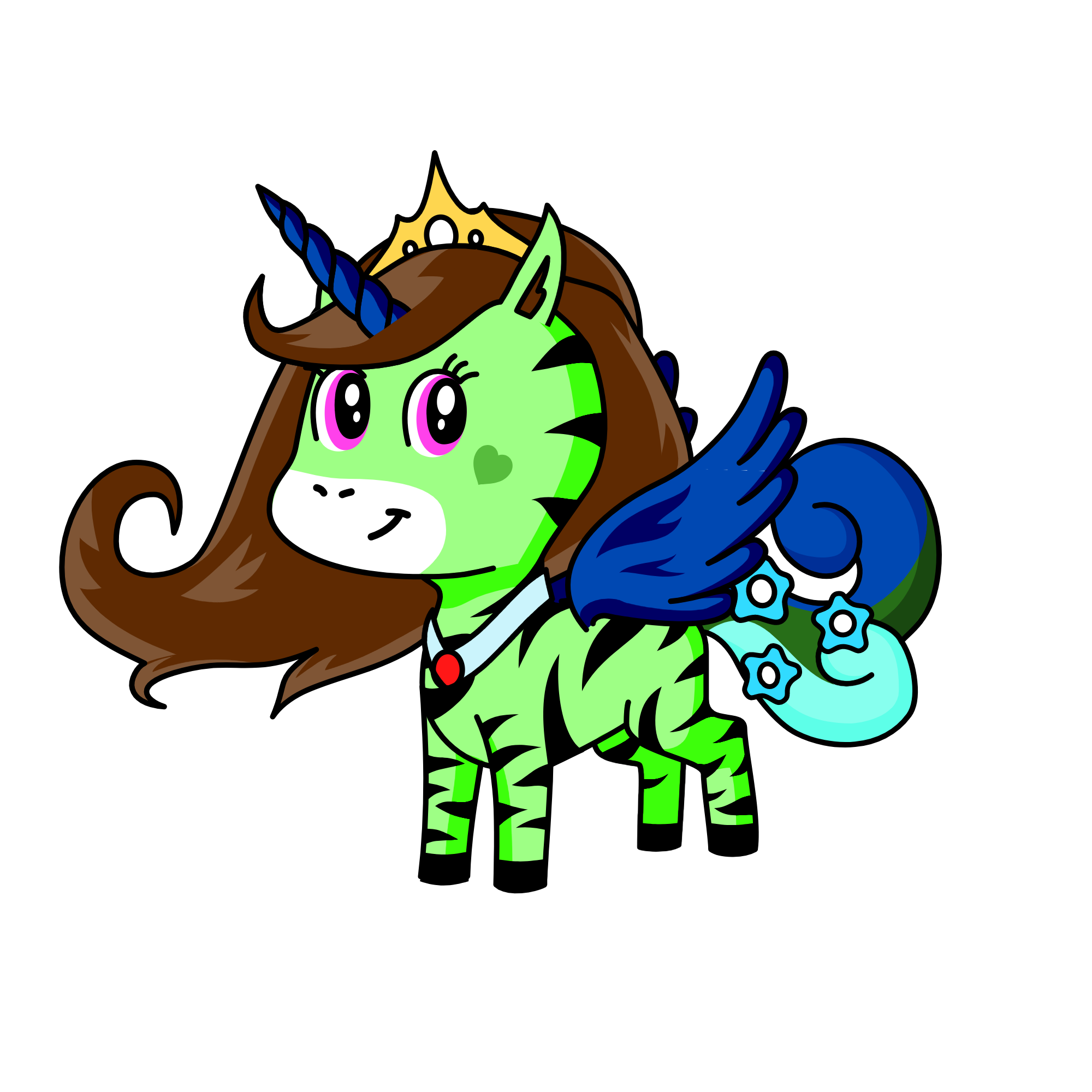 Queen Karai of Nature, the unicorn