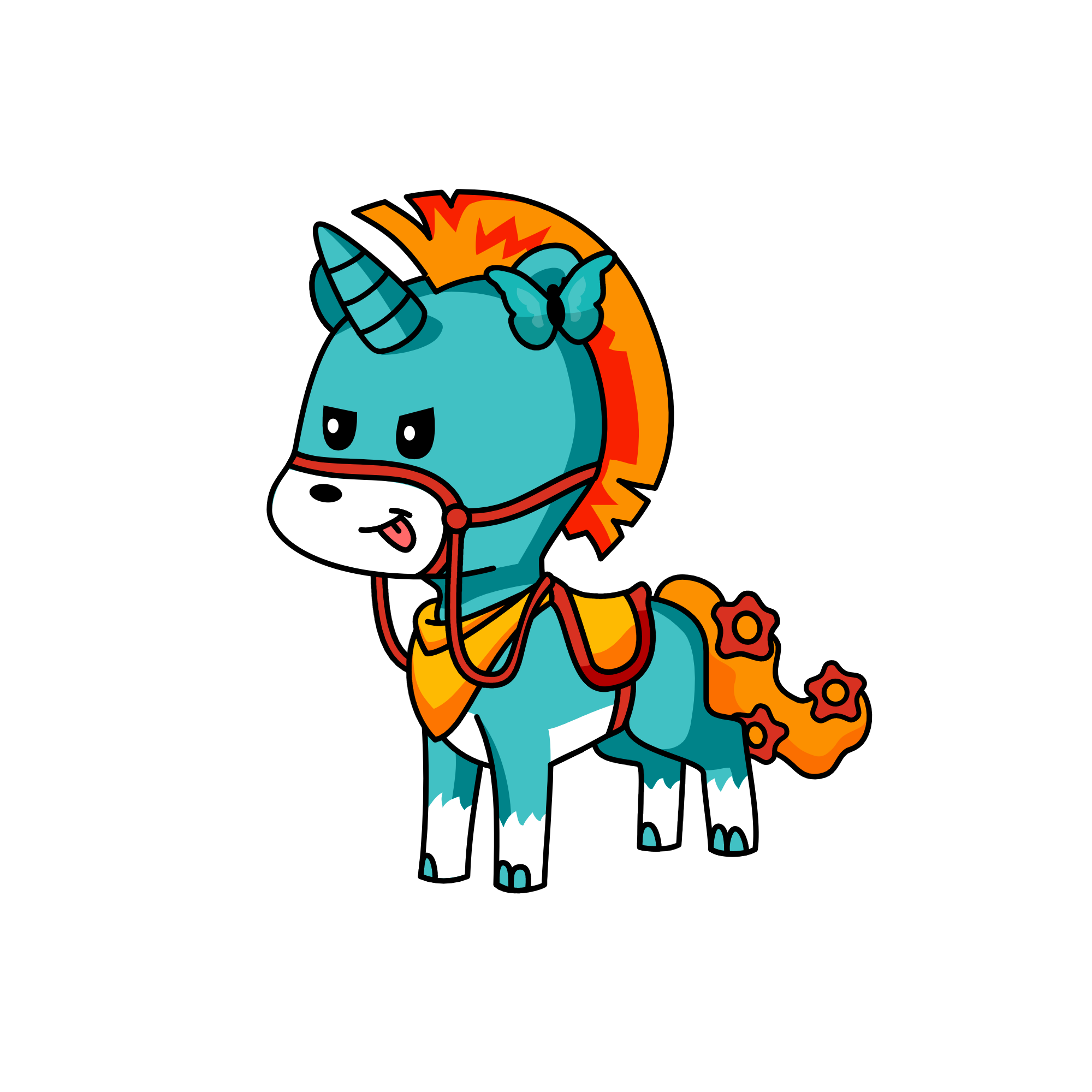 Dewdrop, the unicorn