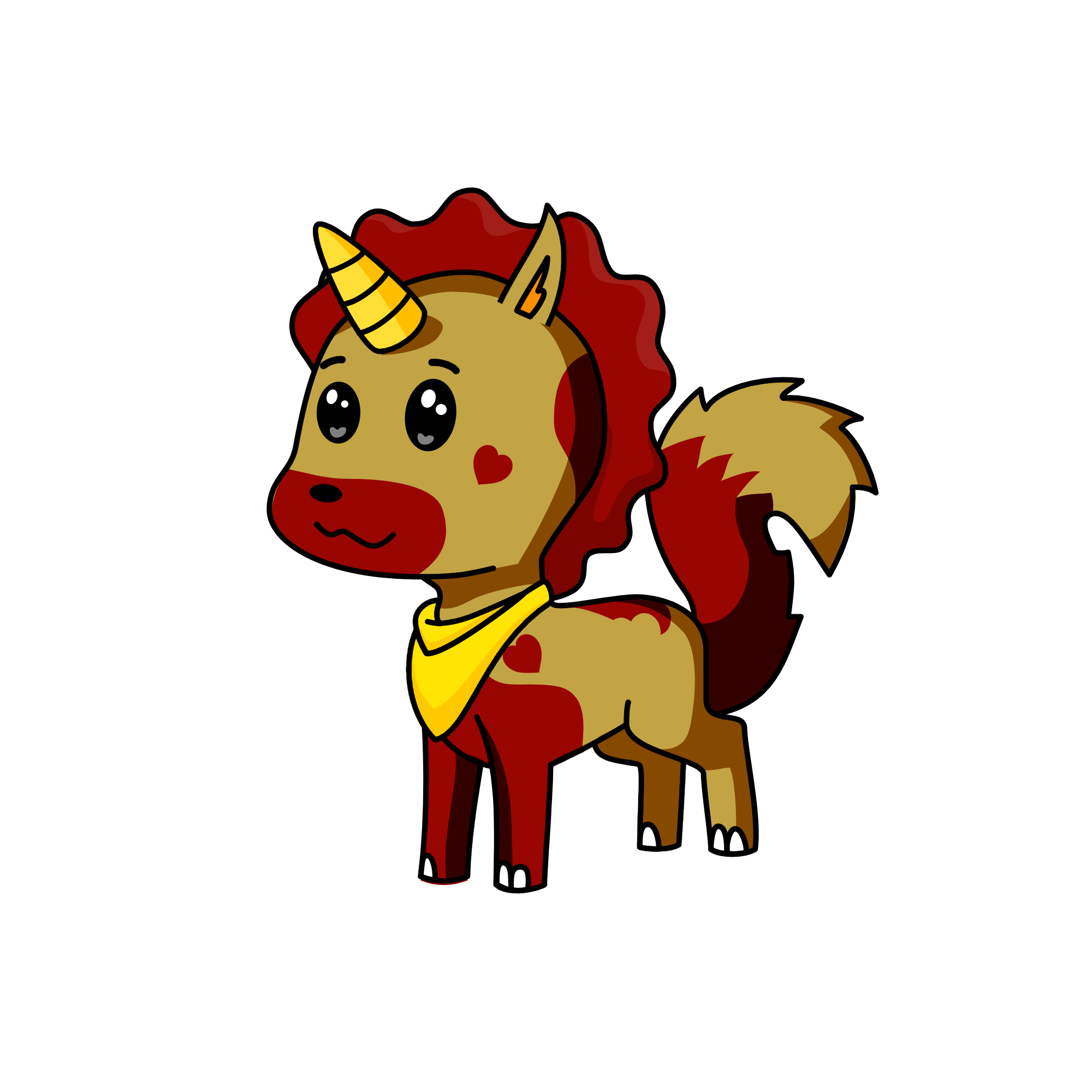 Cookie The Unisquirrel, the unicorn