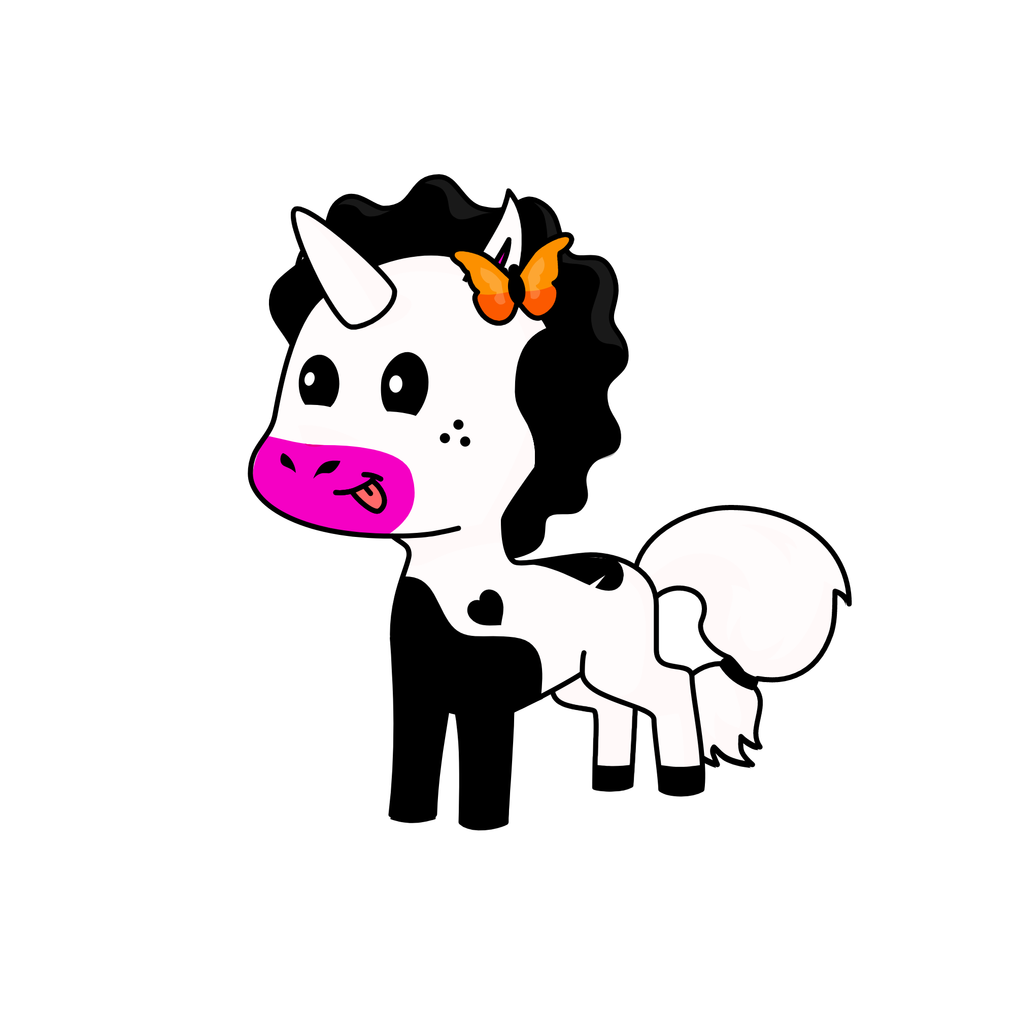 Cammilla The UniCow, the unicorn