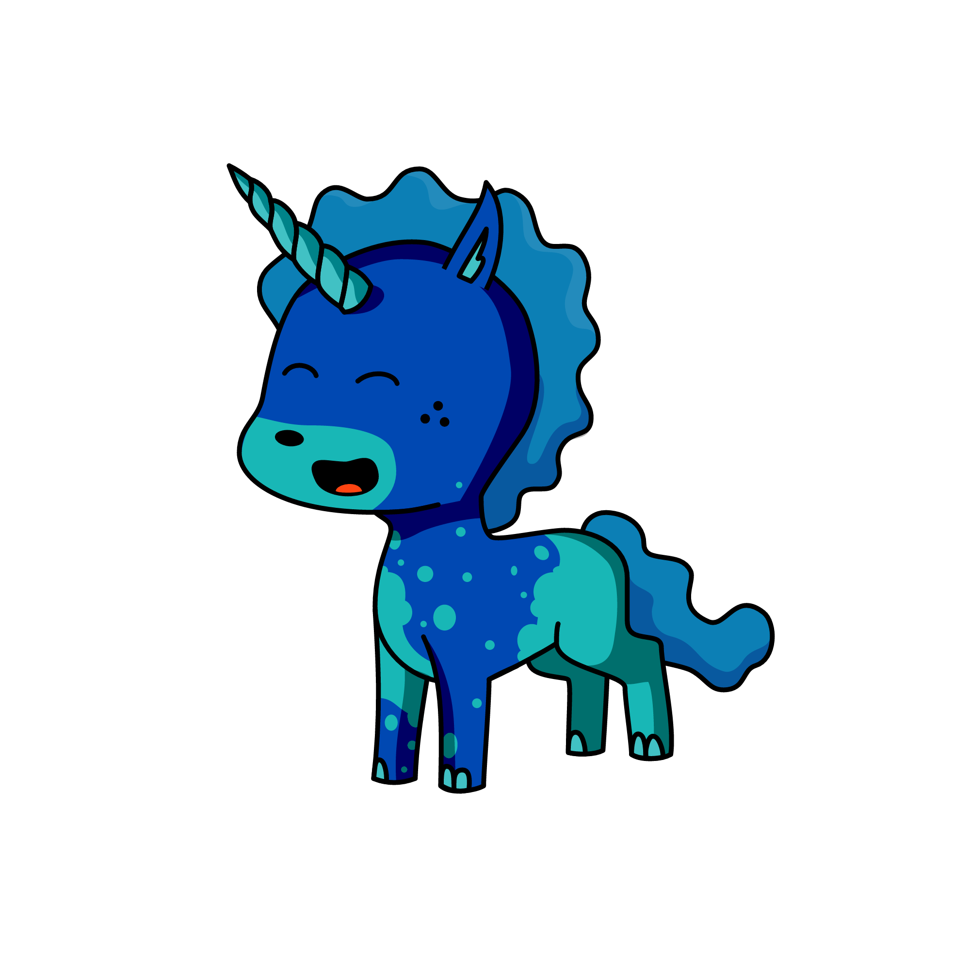 Tyler (Water Spirit), the unicorn