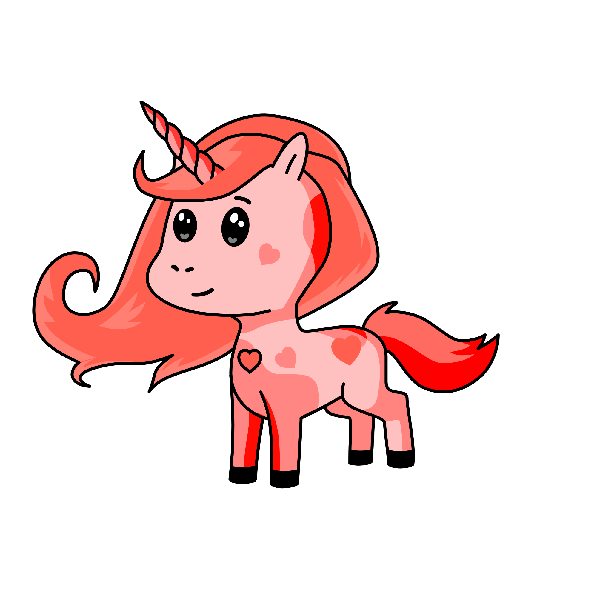 Roselina, the unicorn