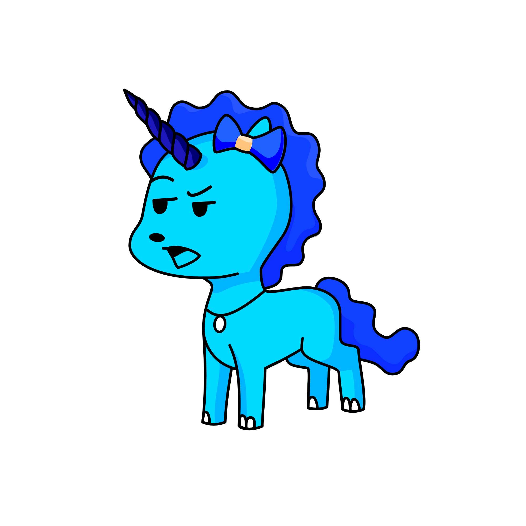 smurf, the unicorn