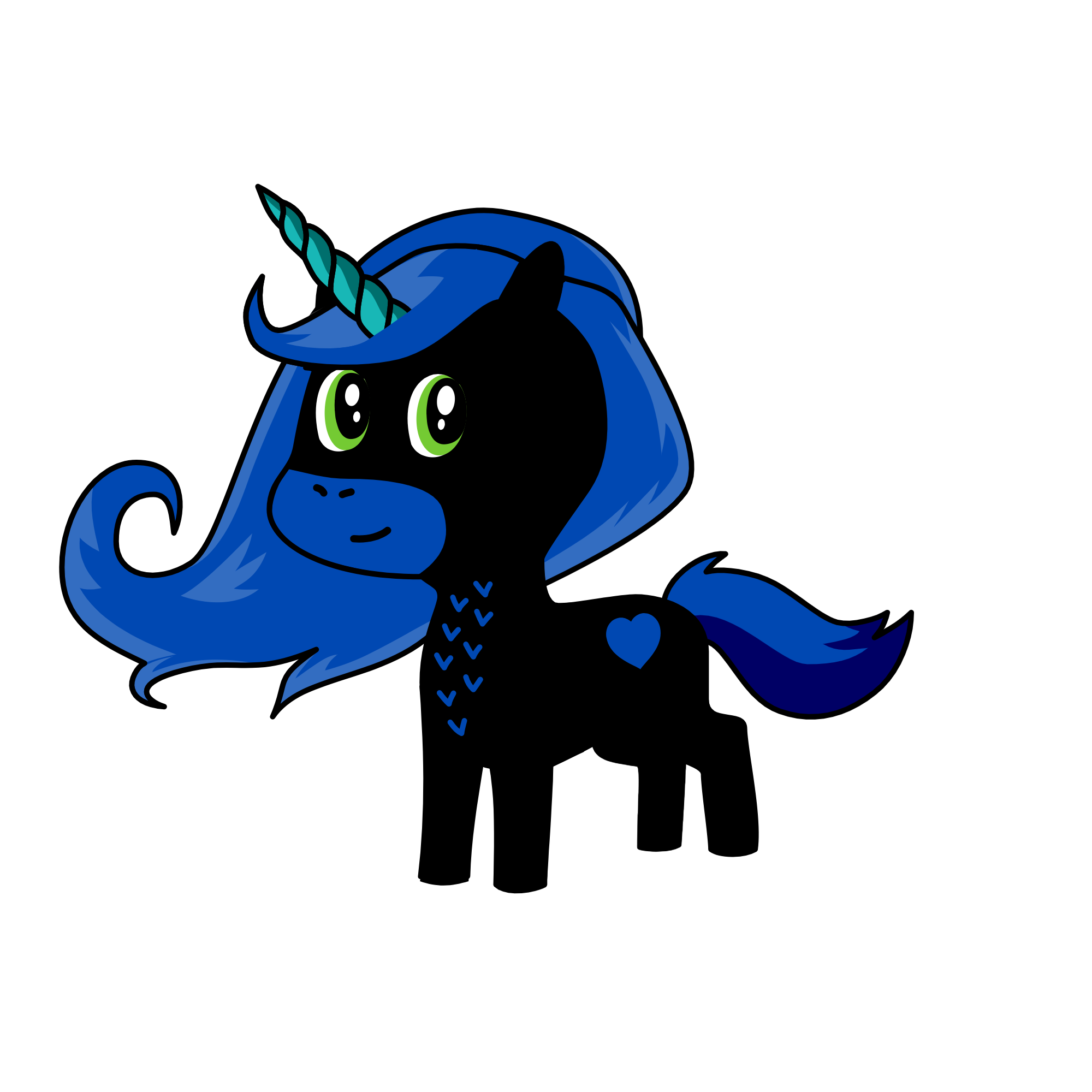 amochitos, the unicorn