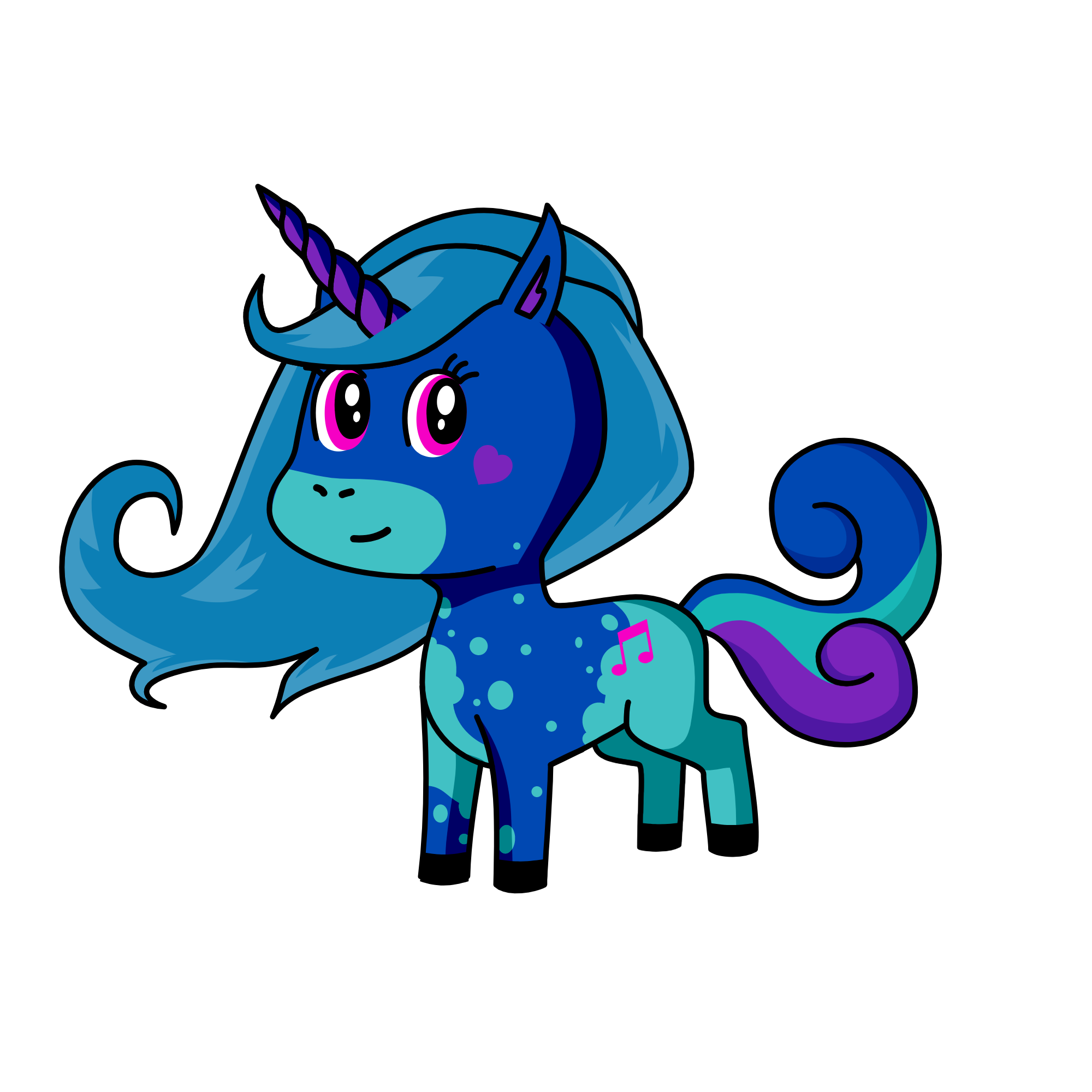 Lila, the unicorn