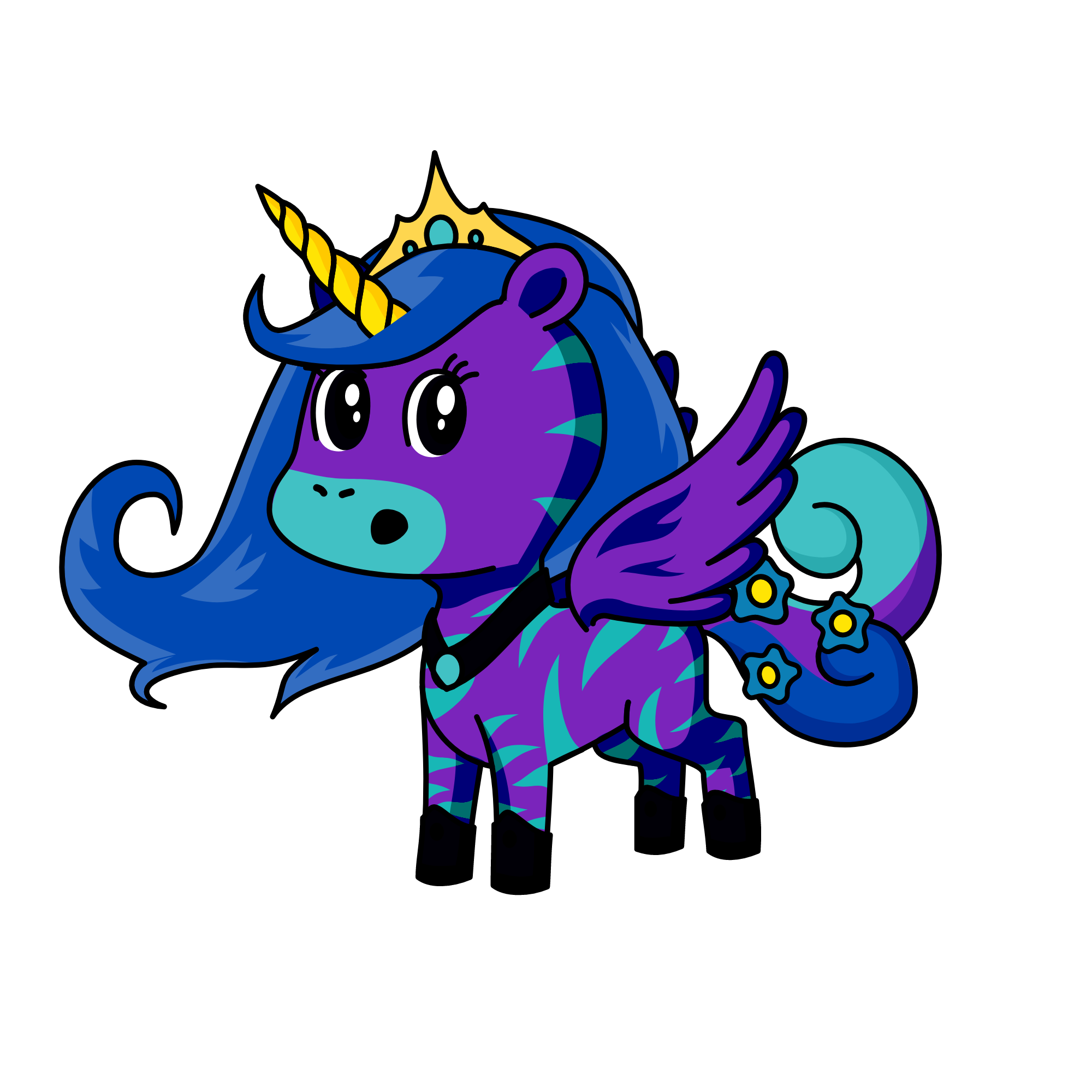 Me as an Alicorn, the unicorn