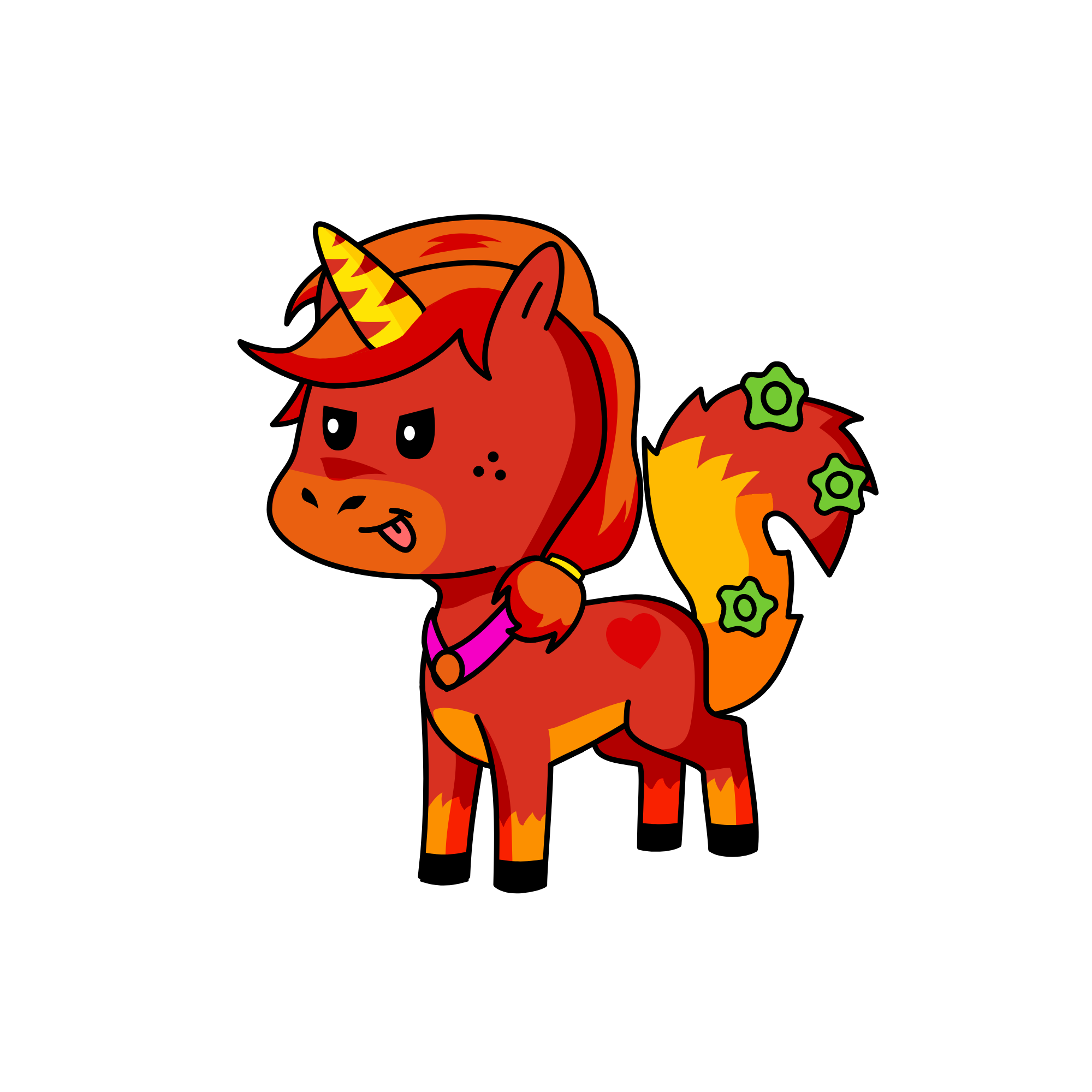 Bully's Sidekick, the unicorn