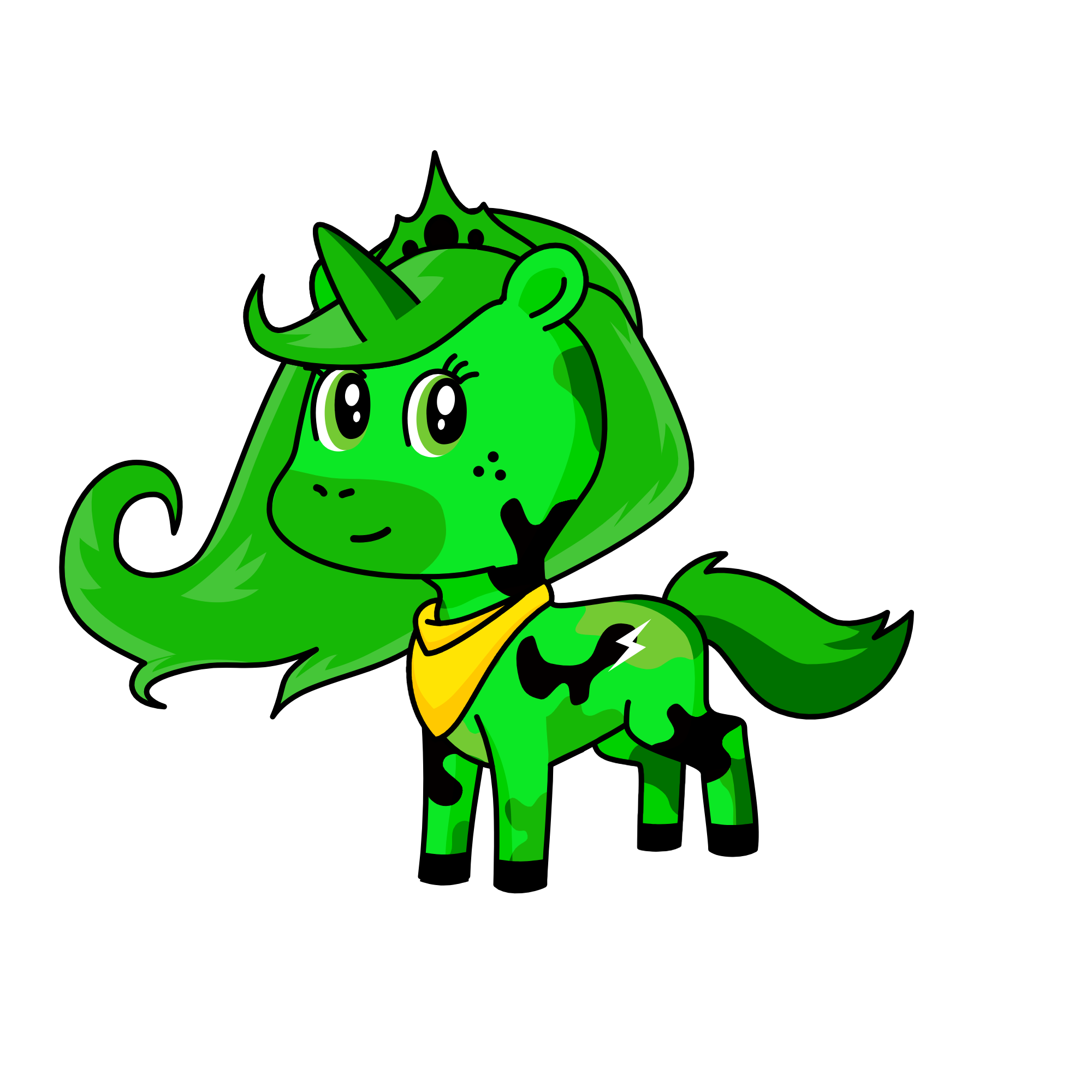 camo, the unicorn