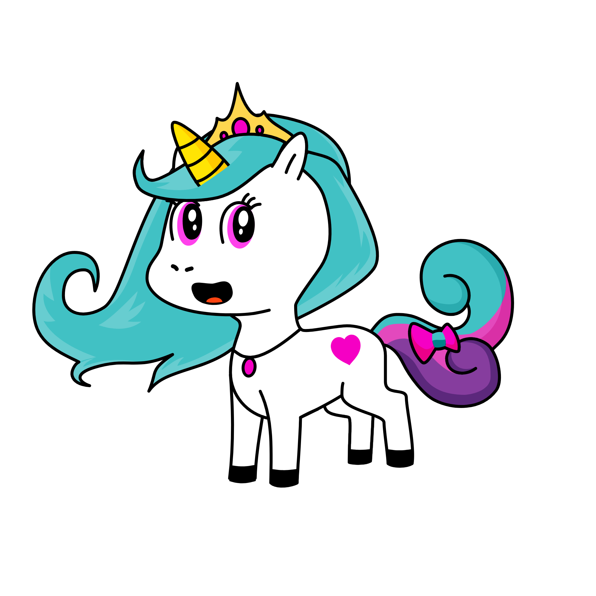 Princess Lola, the unicorn