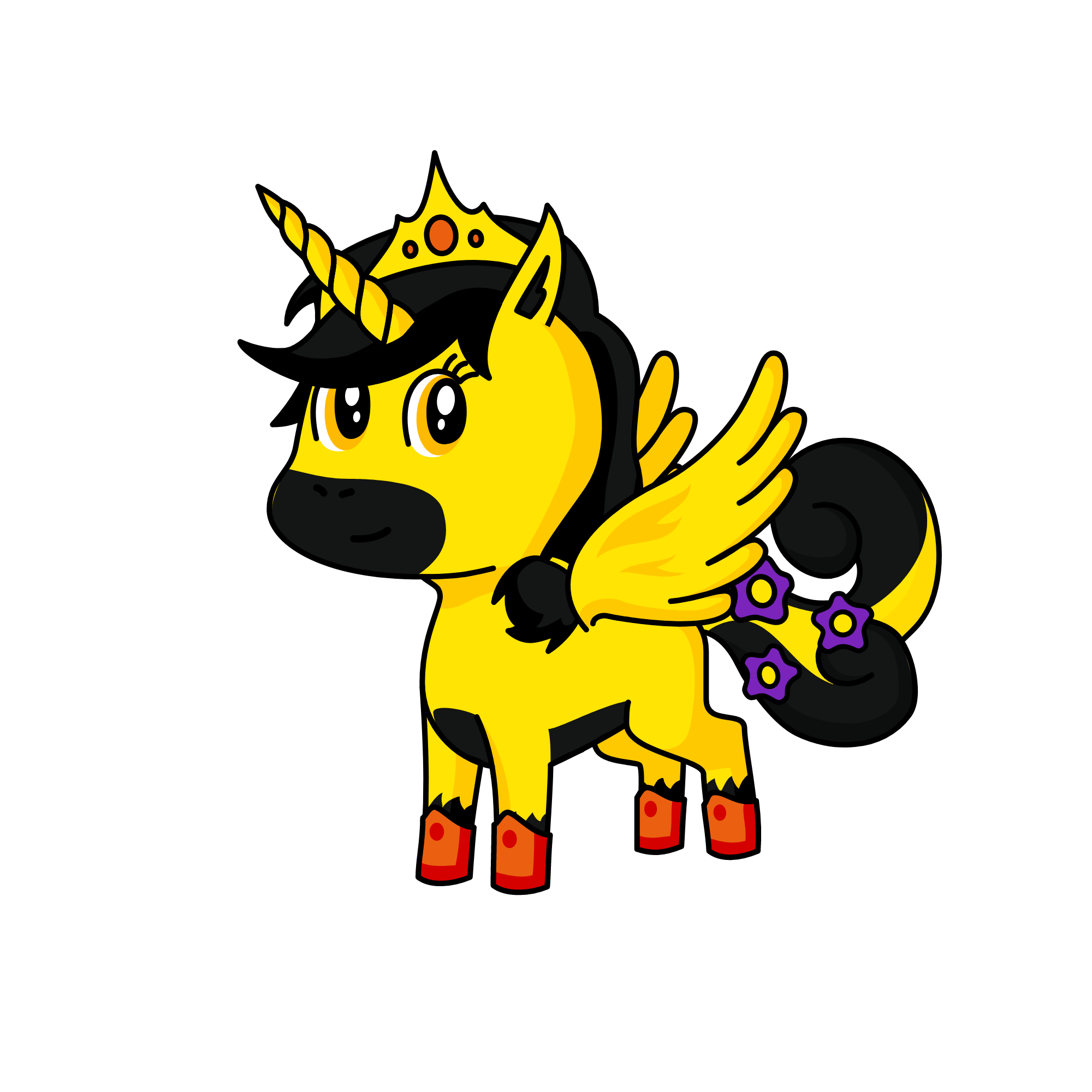 Mommy Alicorn, the unicorn