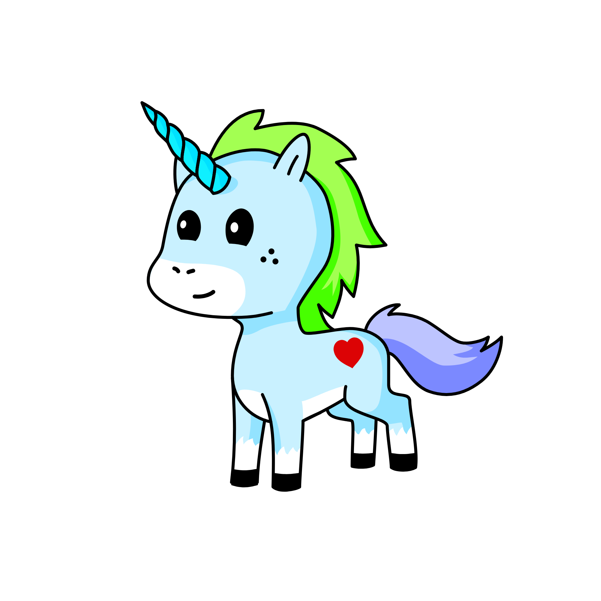SPARKY , the unicorn
