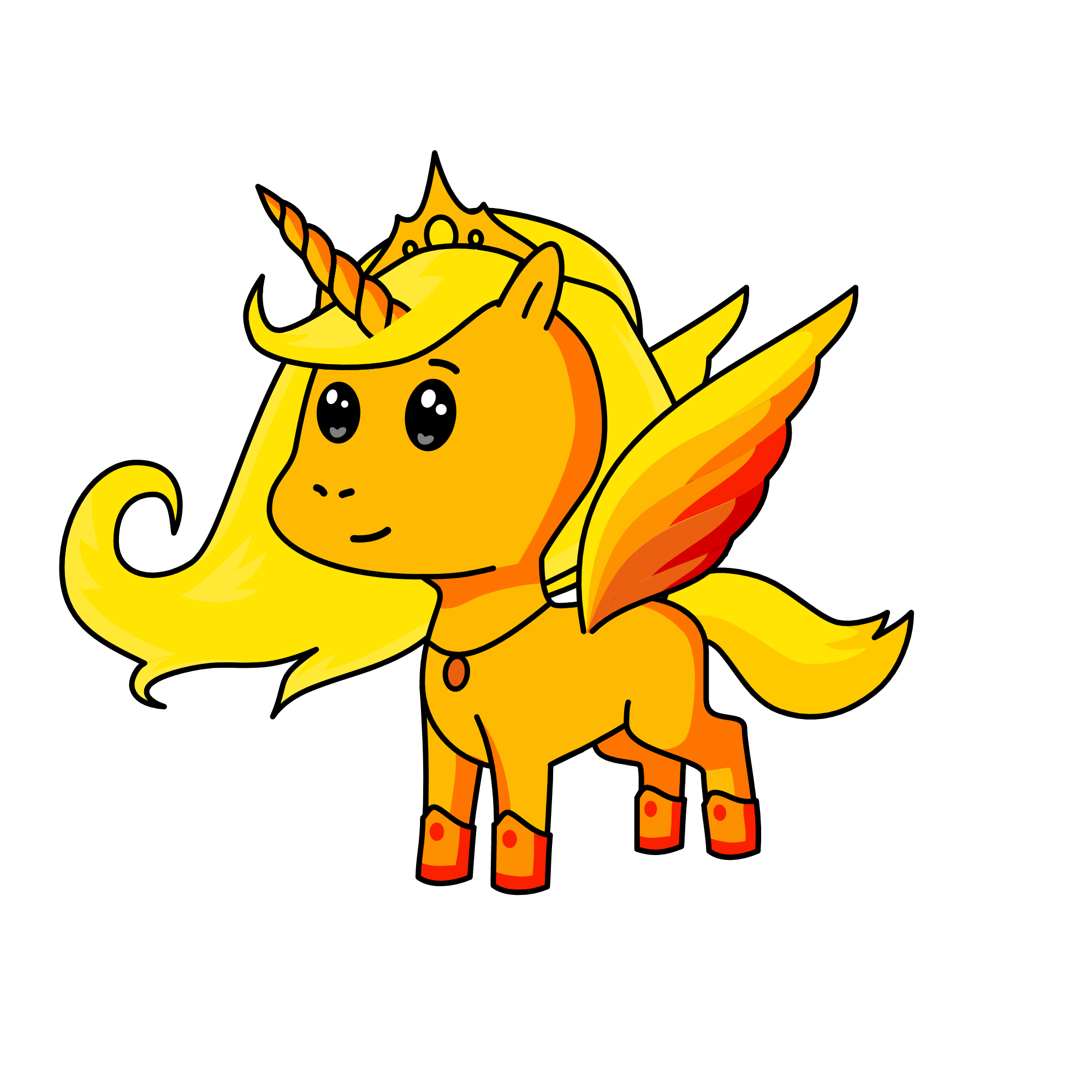 shine, the unicorn