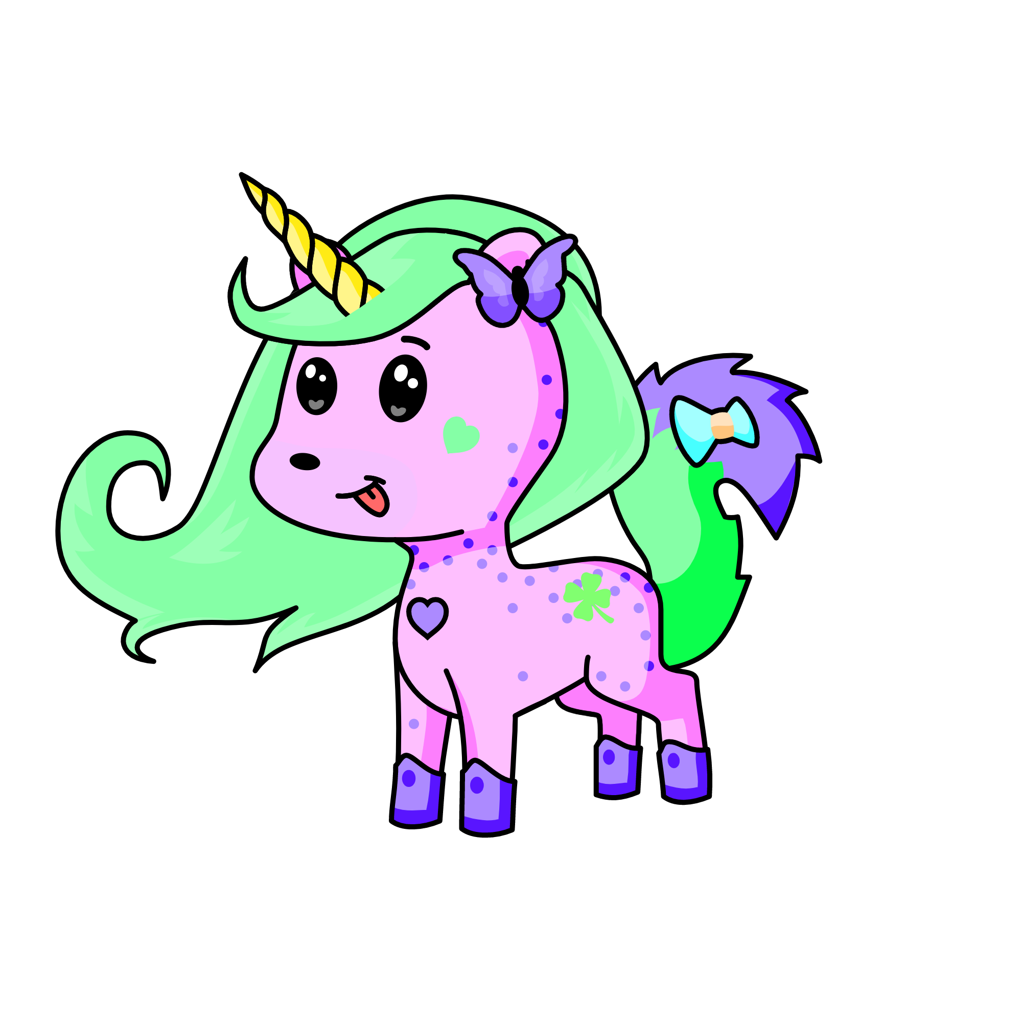 Pastel, the unicorn