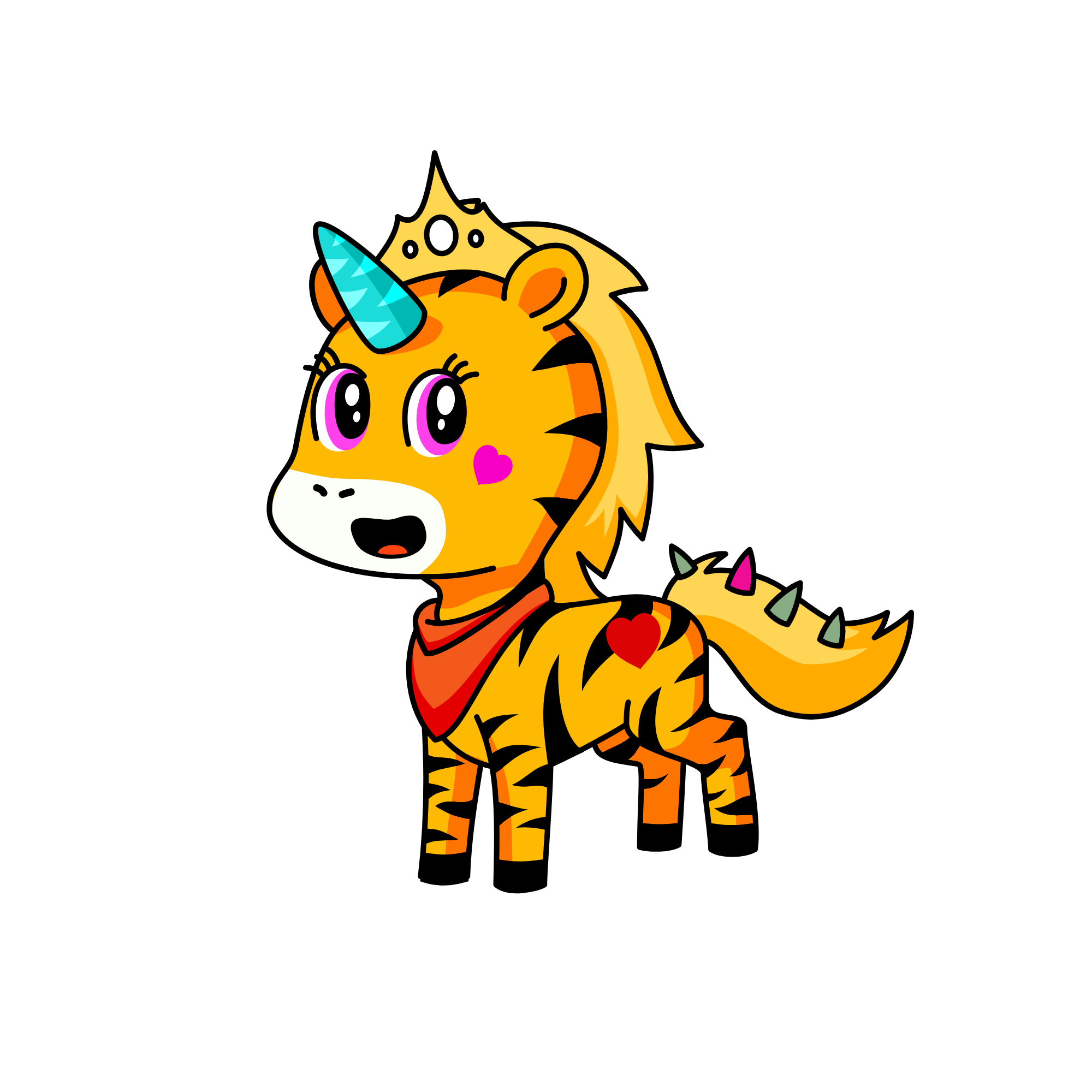 cuty unicorn, the unicorn