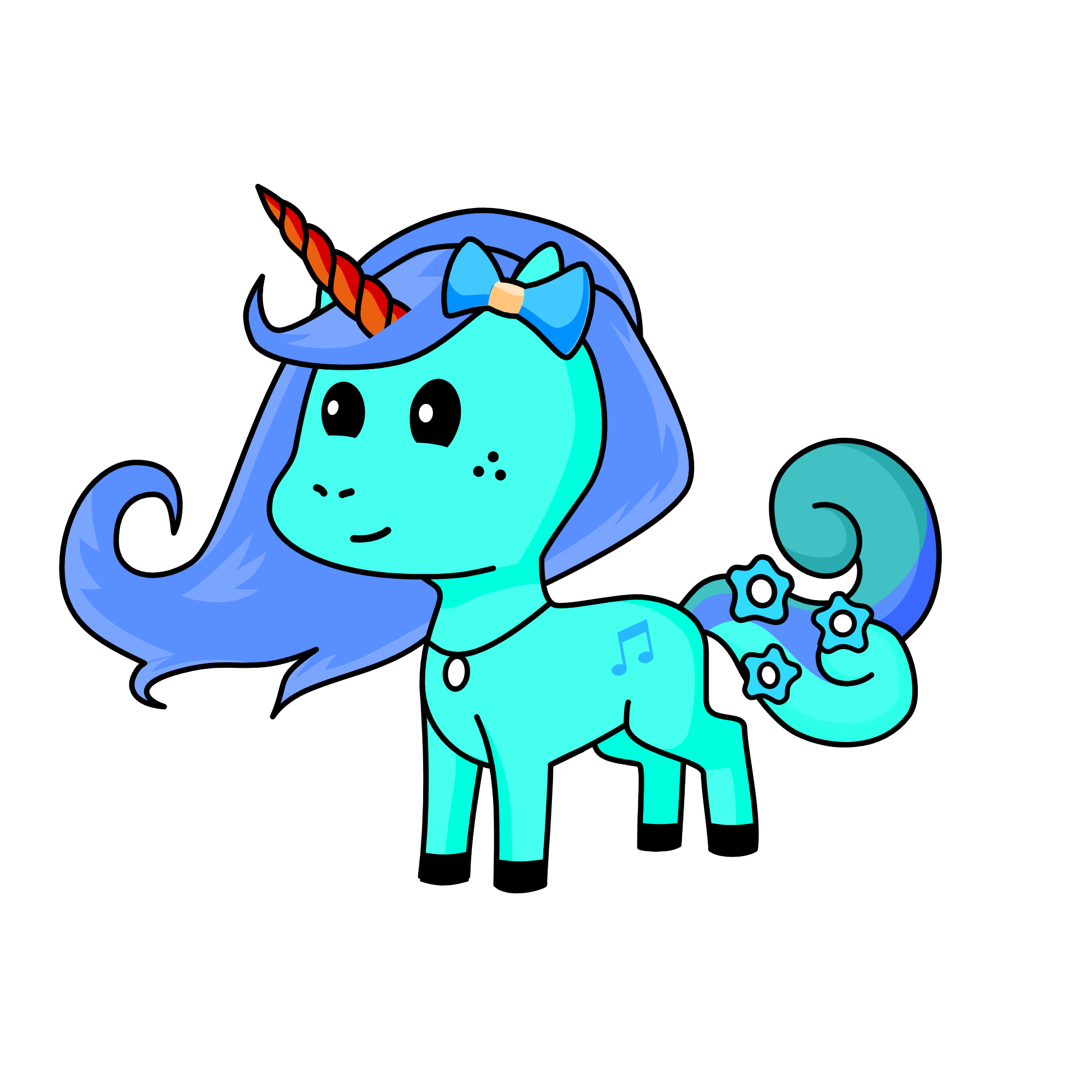 Melodie, the unicorn