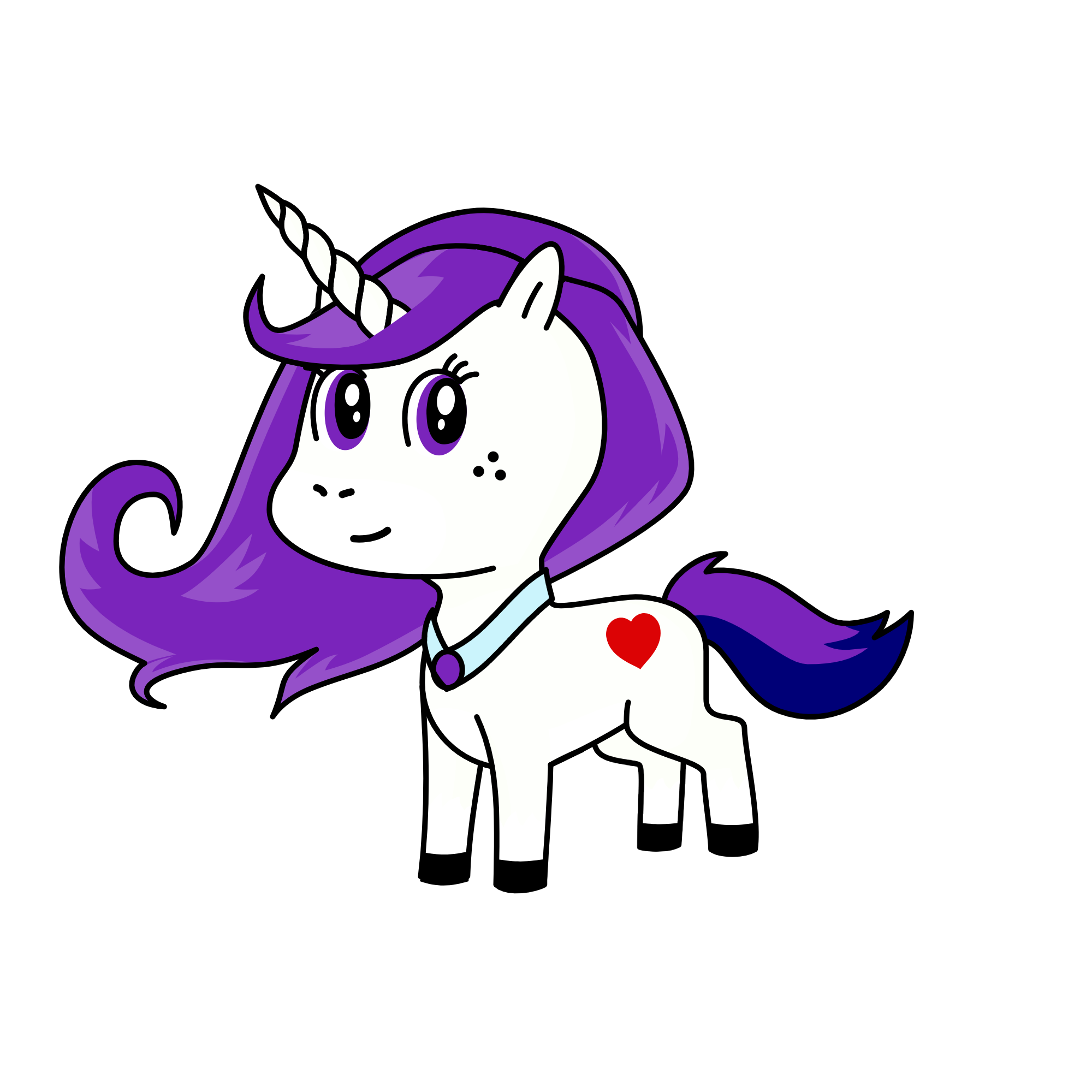 bella, the unicorn