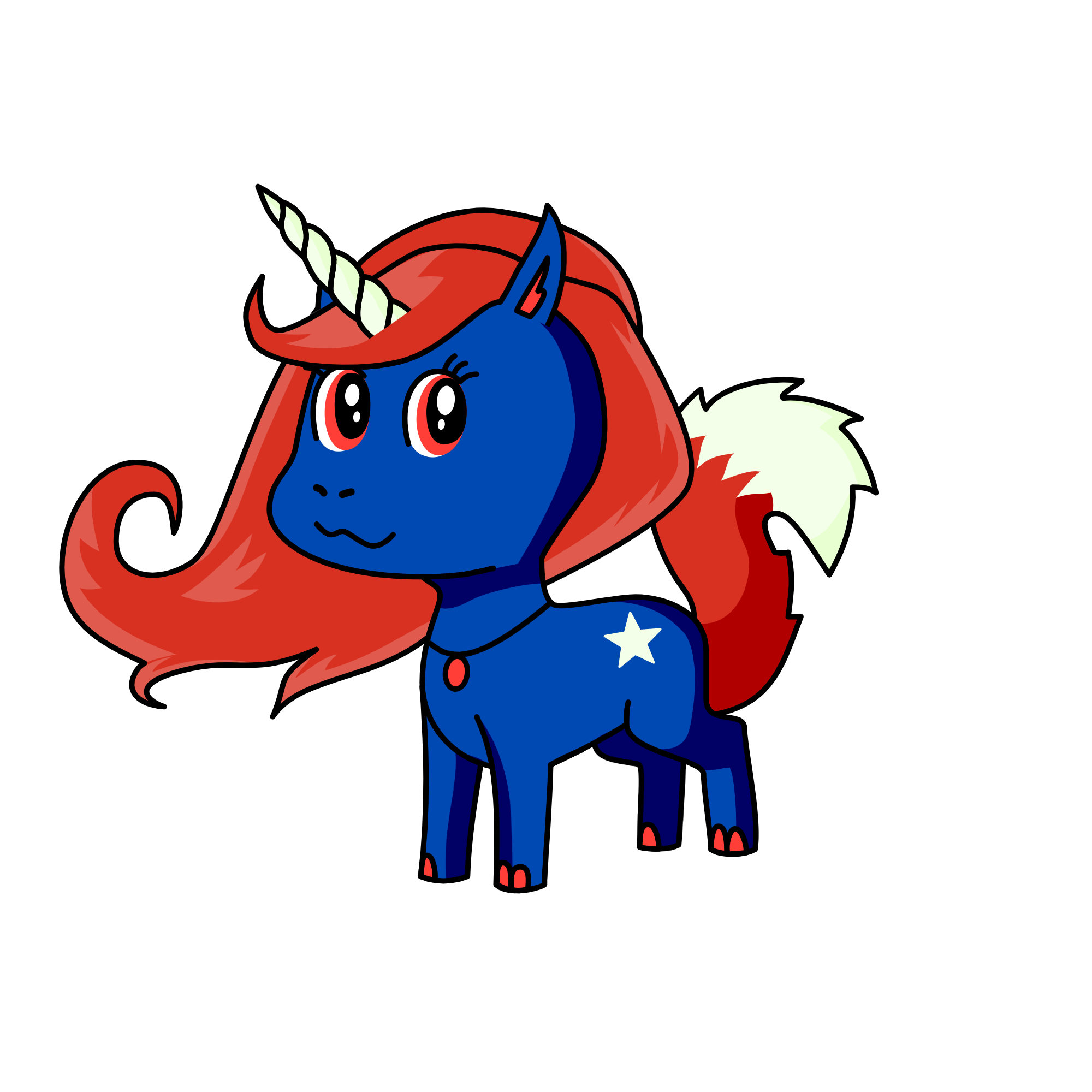 Americorn, the unicorn