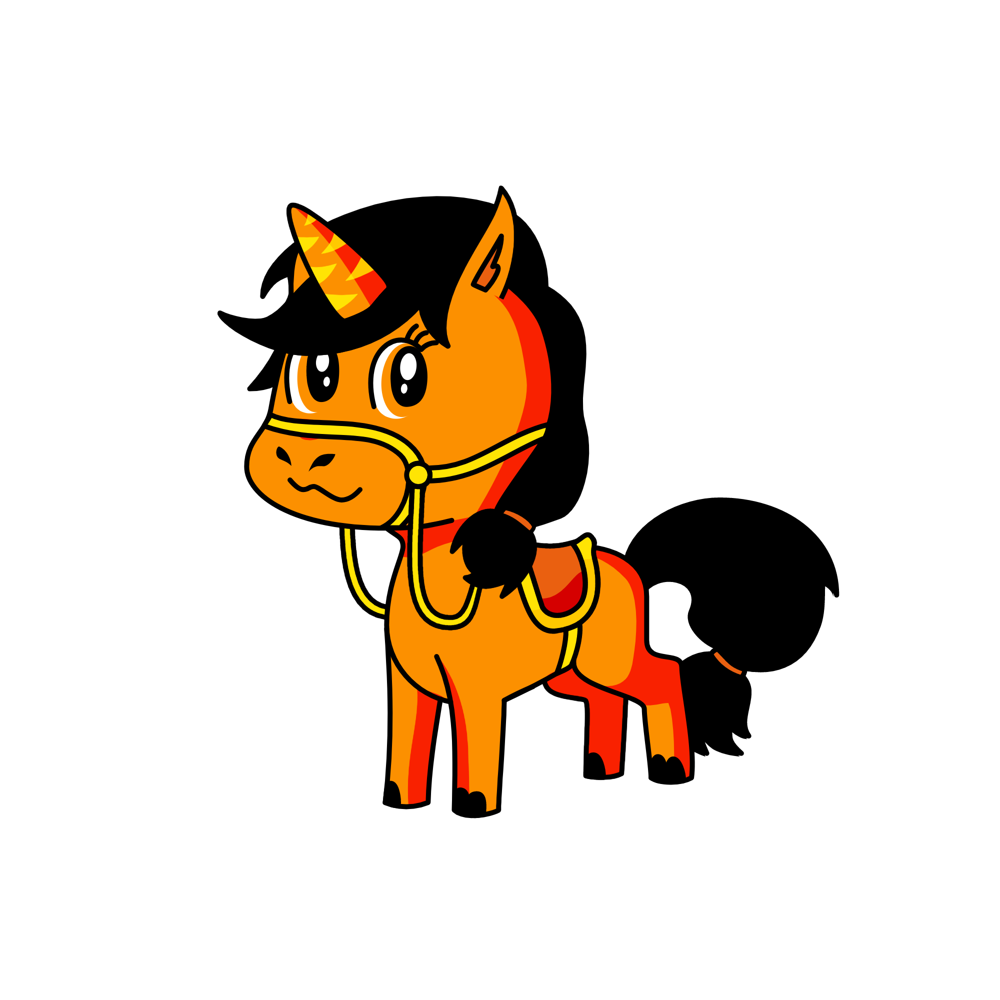 Standard Halloweenicorn, the unicorn