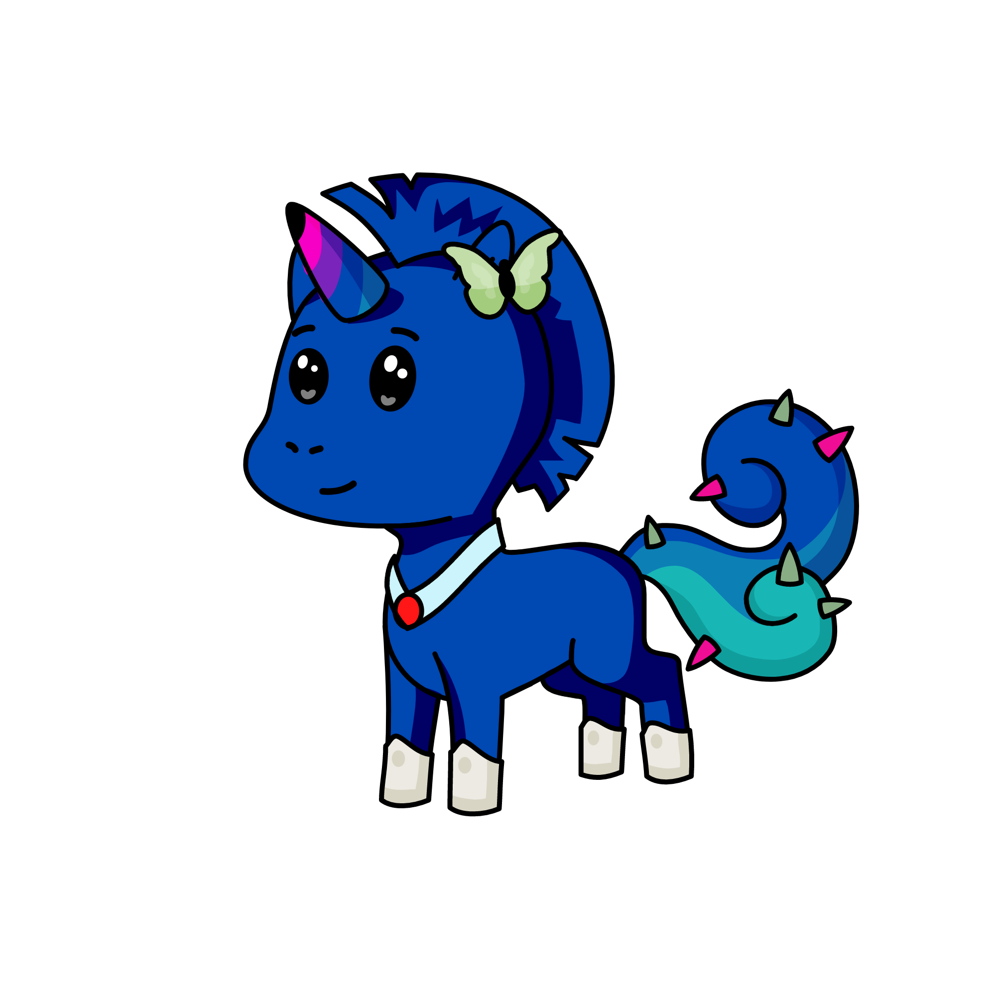 4, the unicorn
