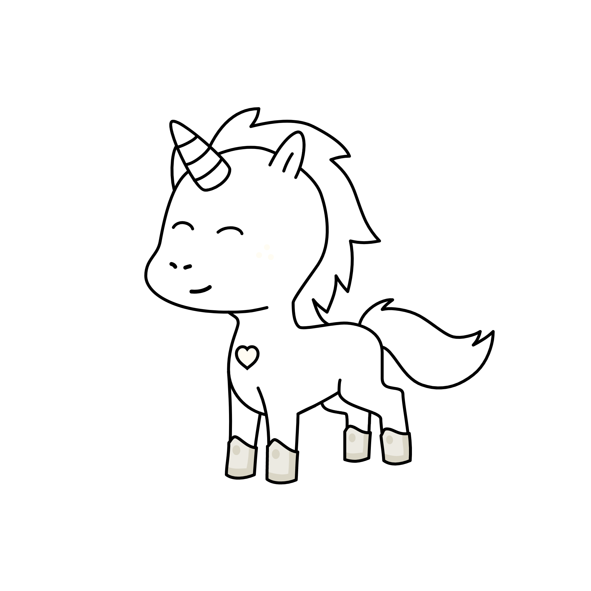 Whitey Frosty, the unicorn