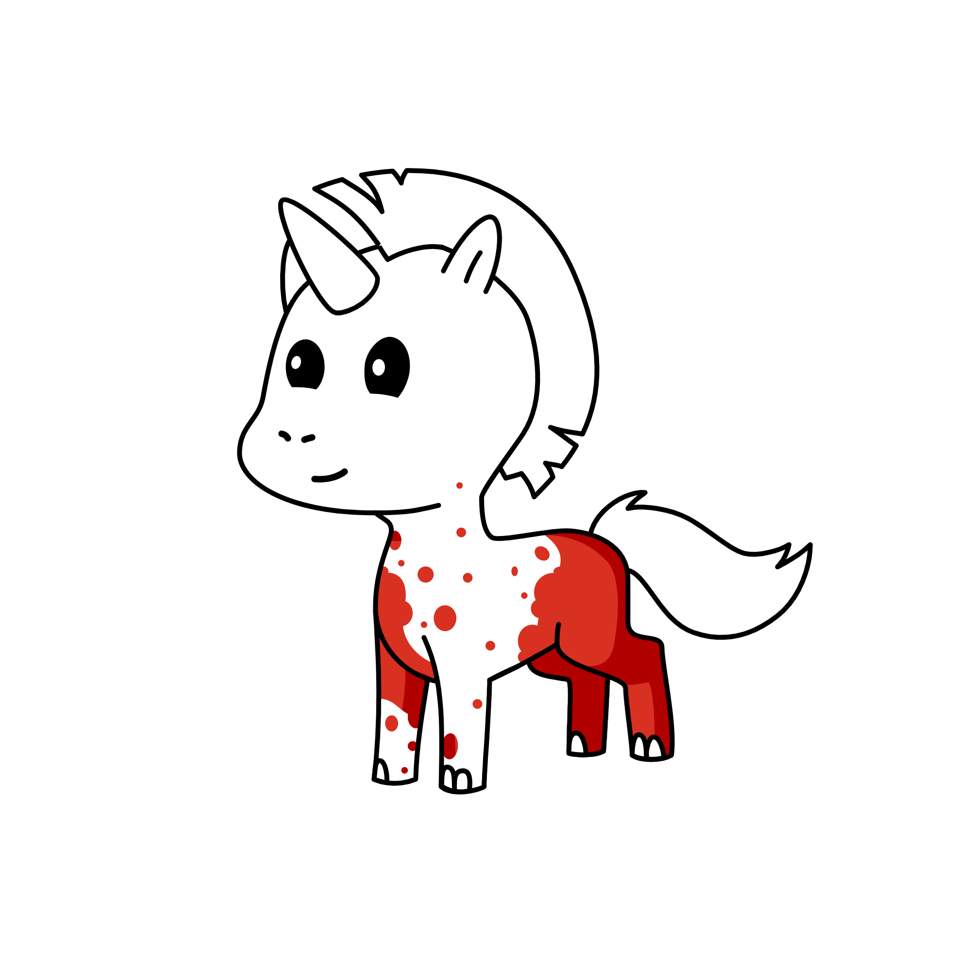 hi, the unicorn