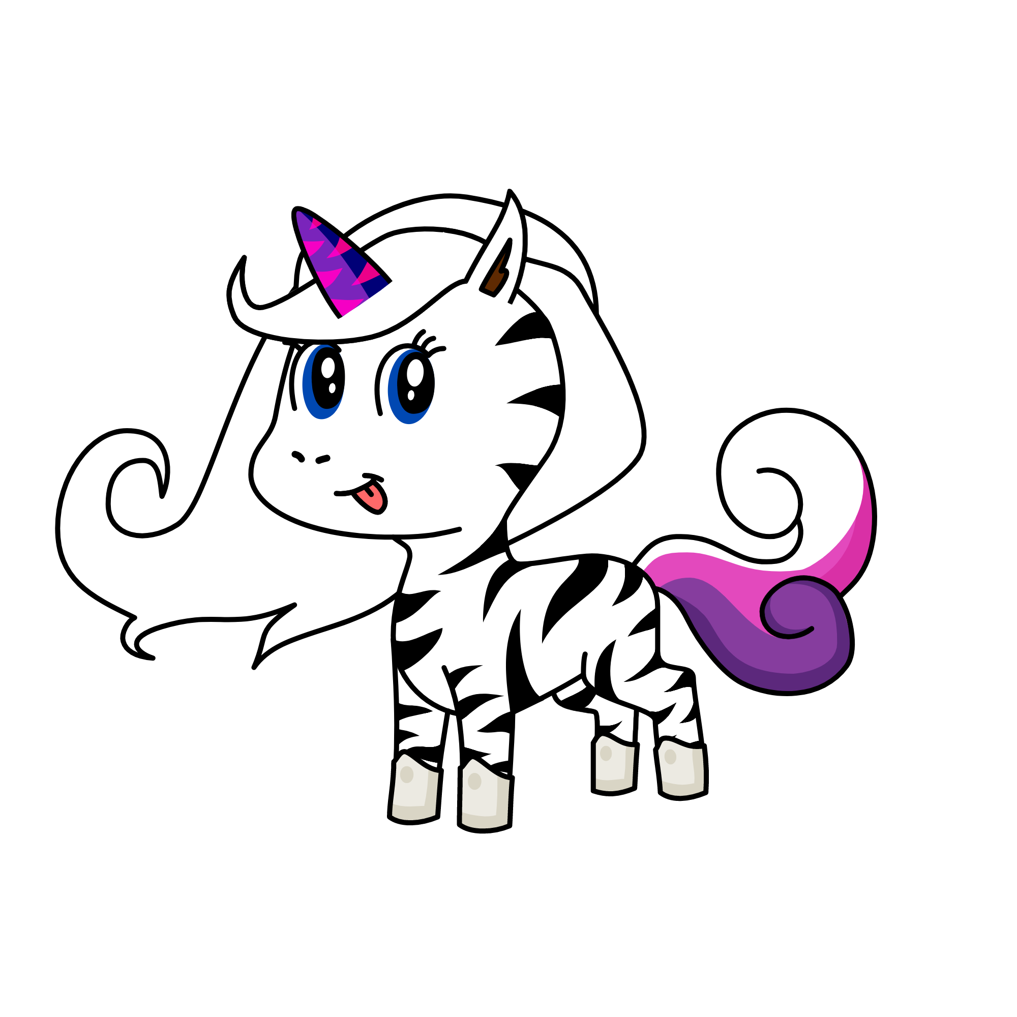 Rose, the unicorn