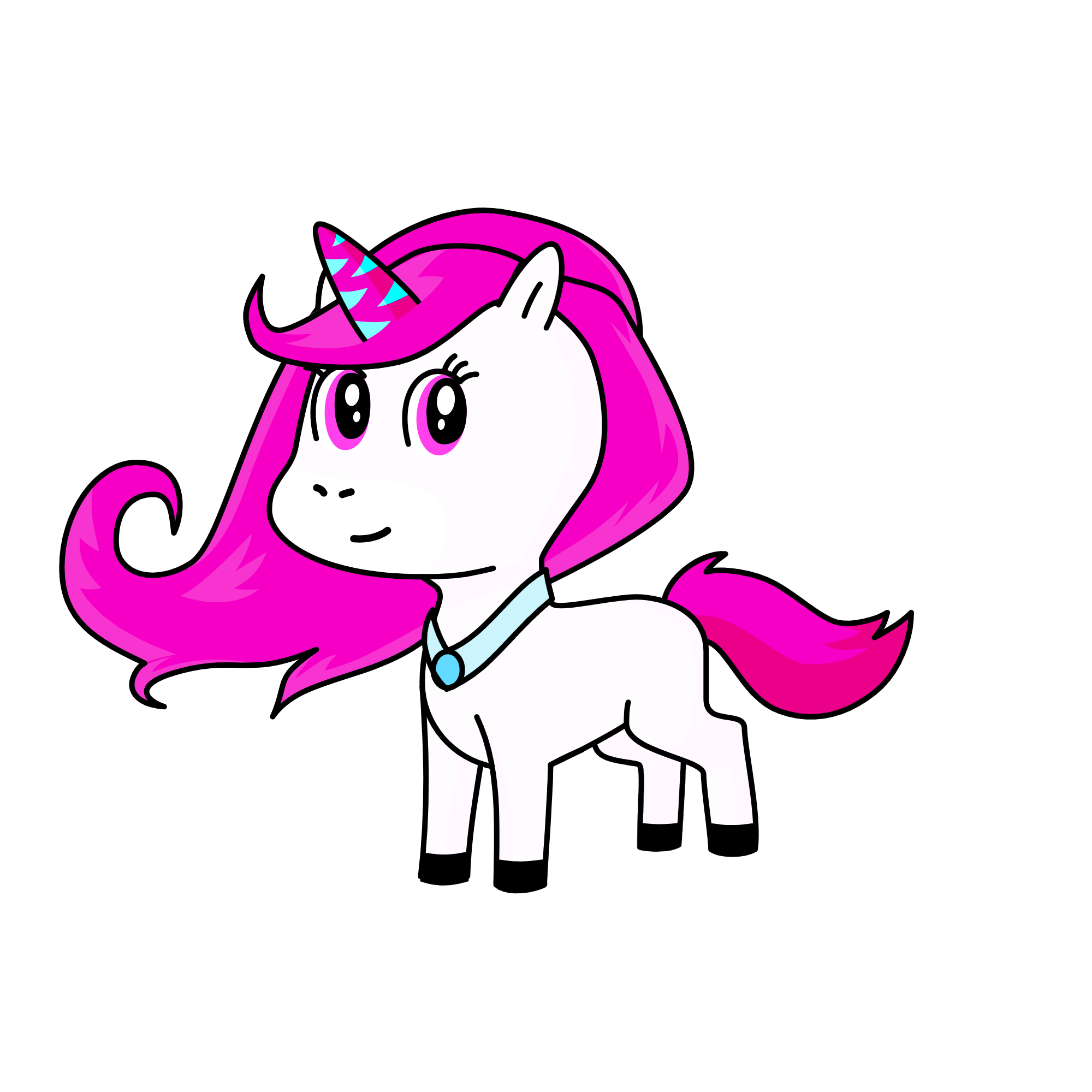 rubby tubby the cute, the unicorn