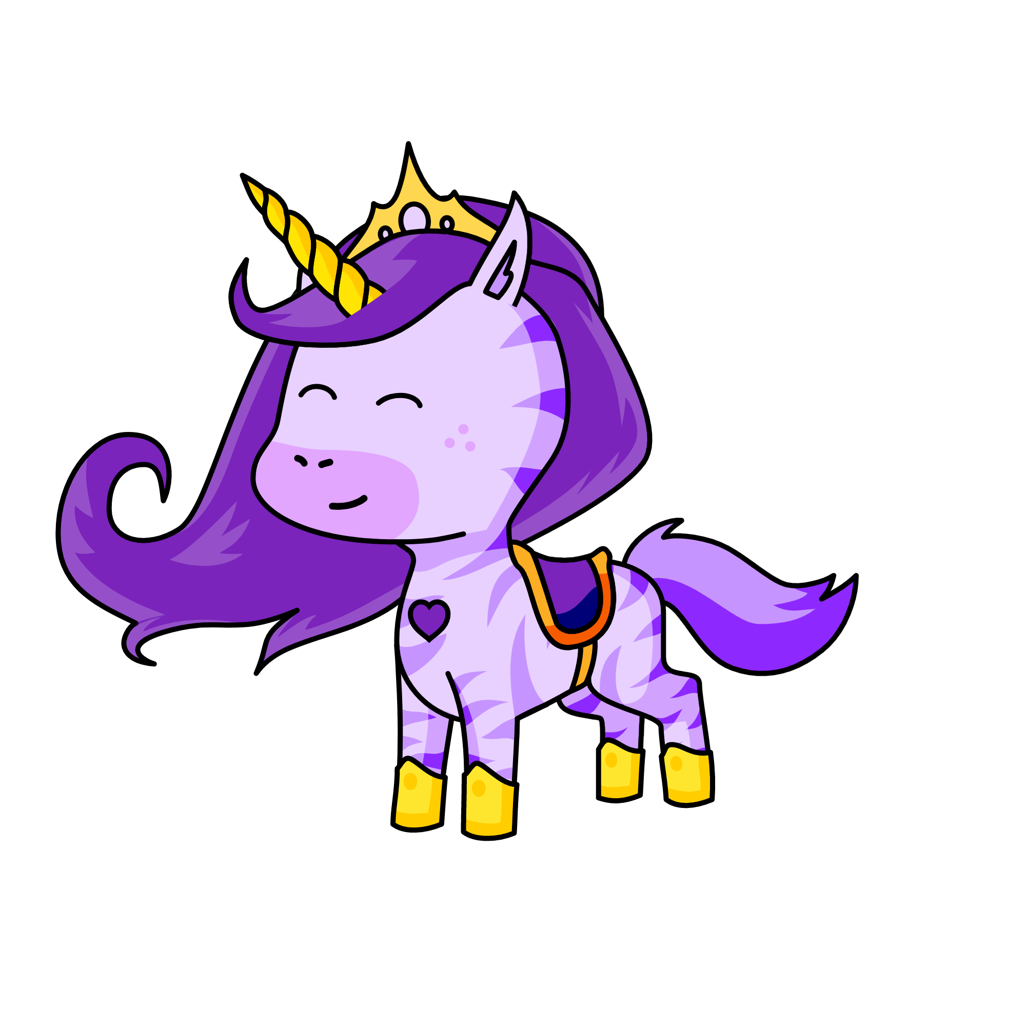 princess cassiopeia, the unicorn
