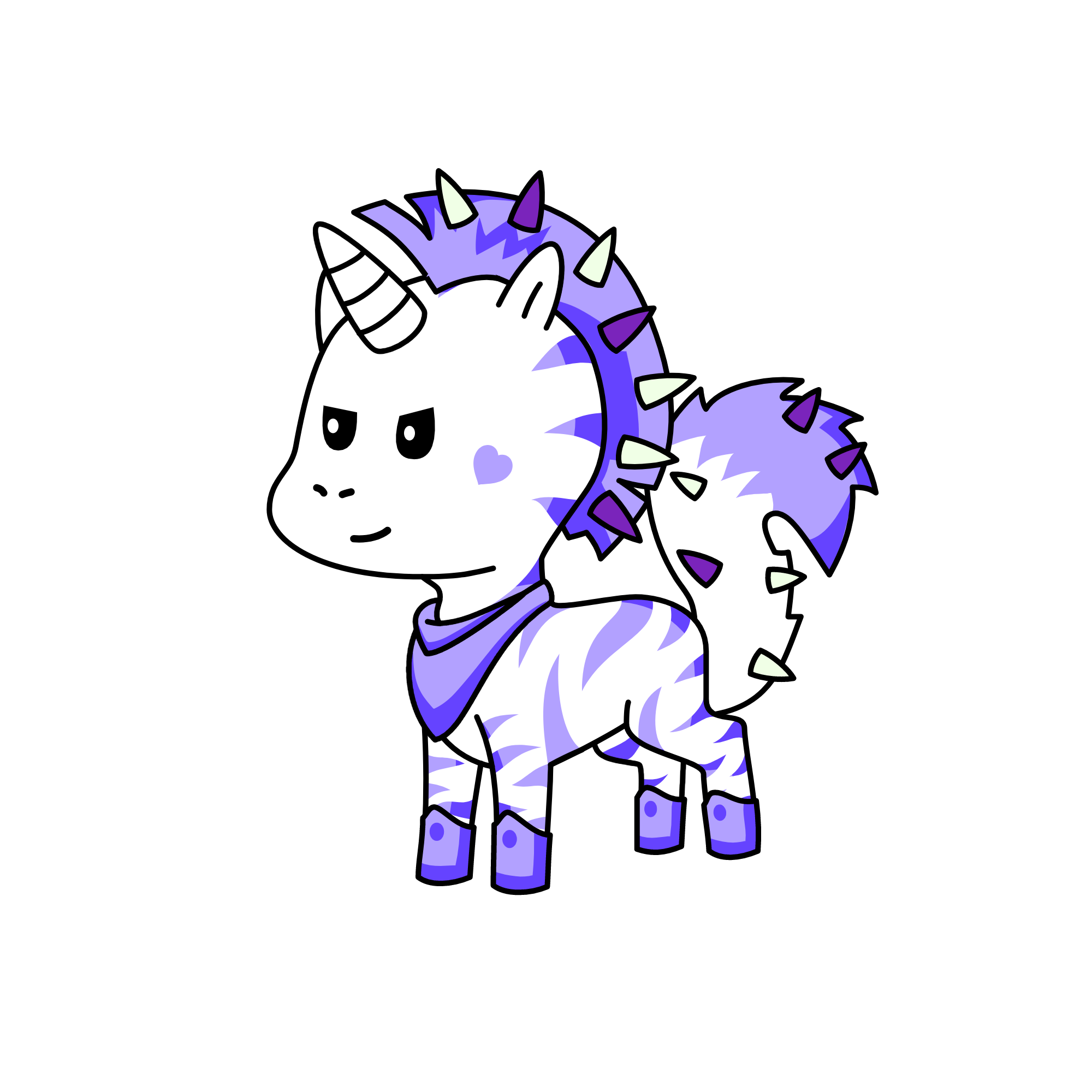 Bubble-berry, the unicorn