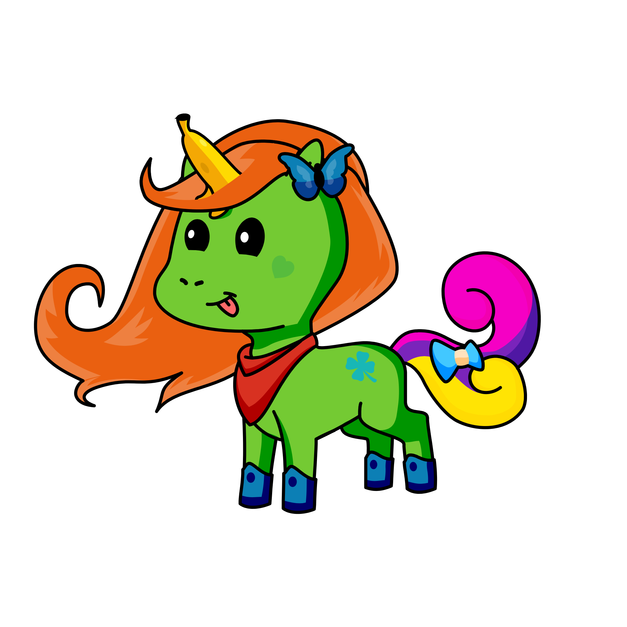 Cakie, the unicorn