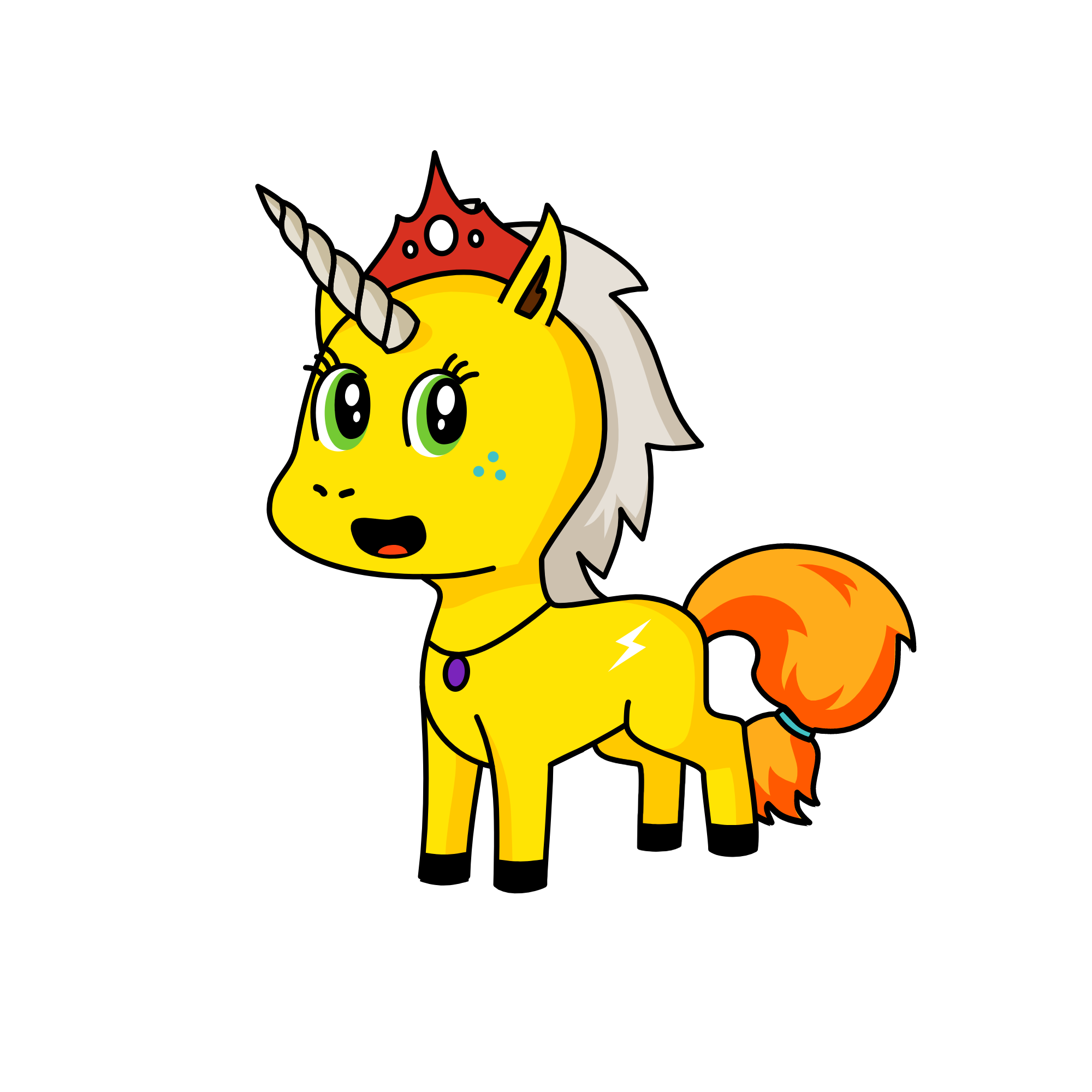 kim, the unicorn