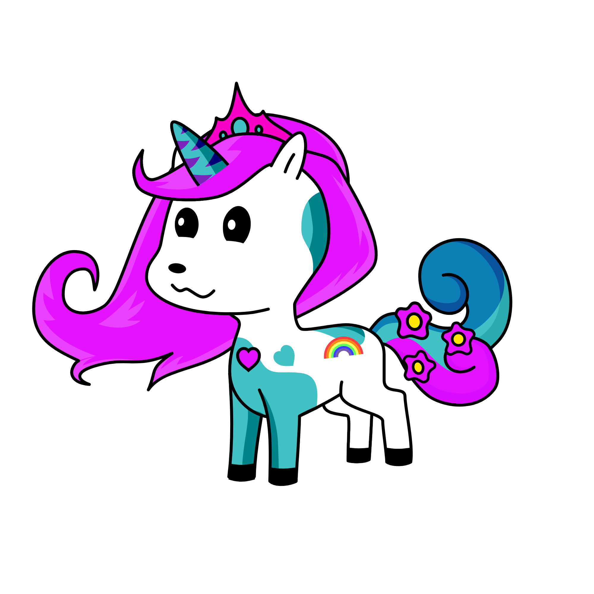 Belle, the unicorn