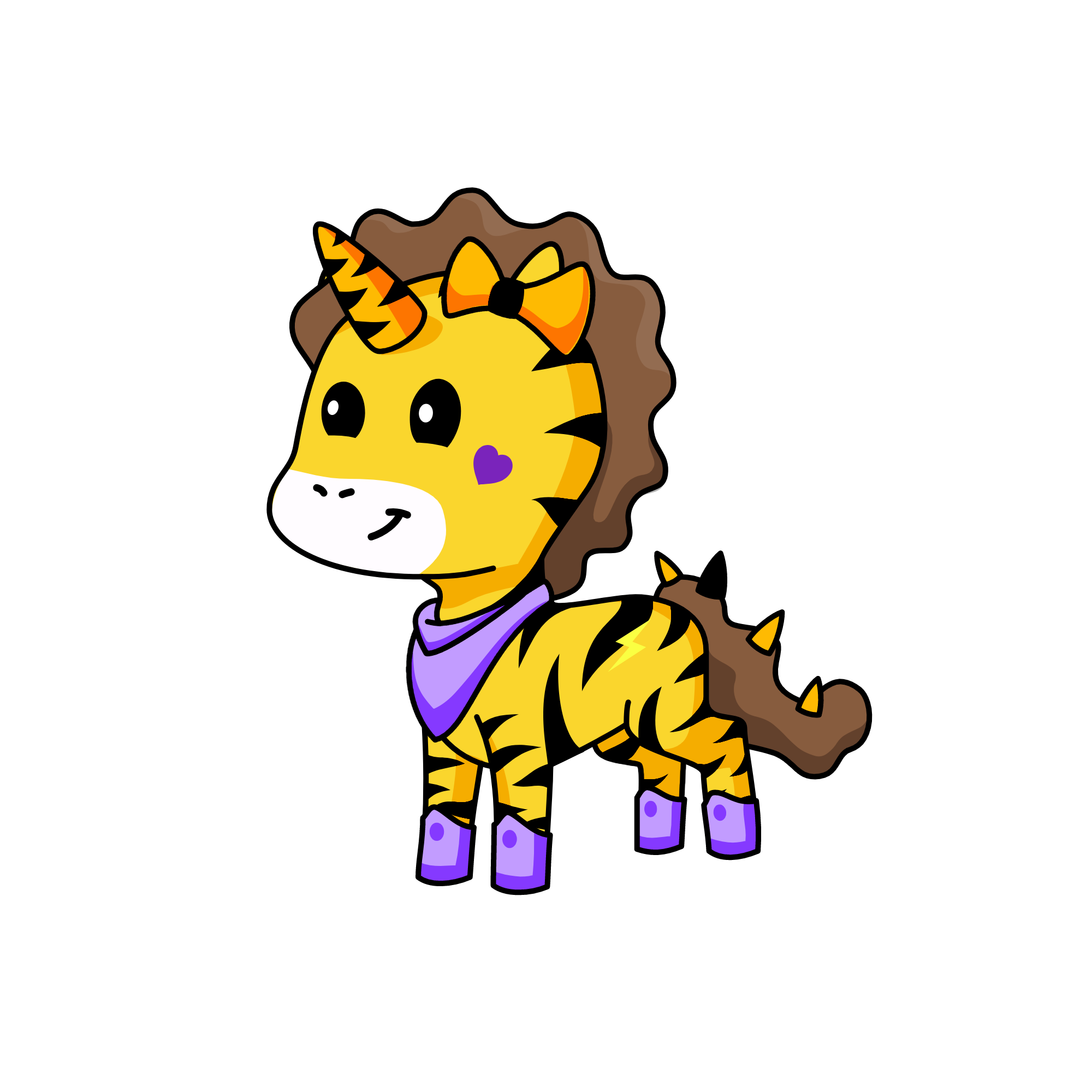 Spots, the unicorn