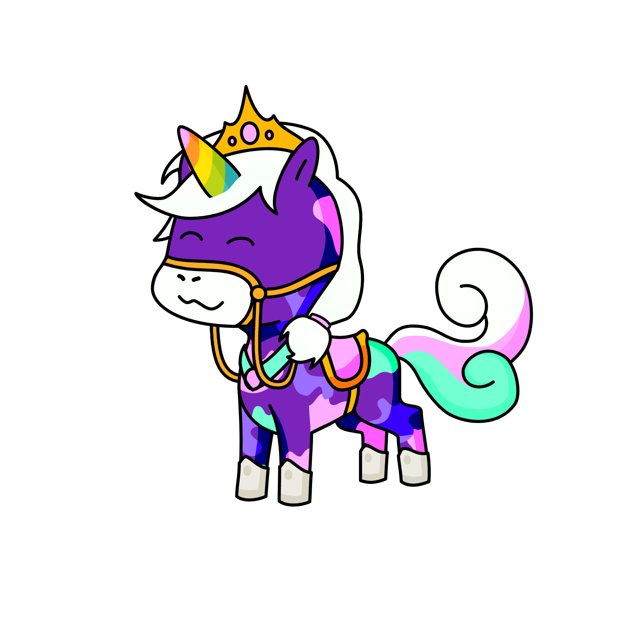 Scarlet, the unicorn