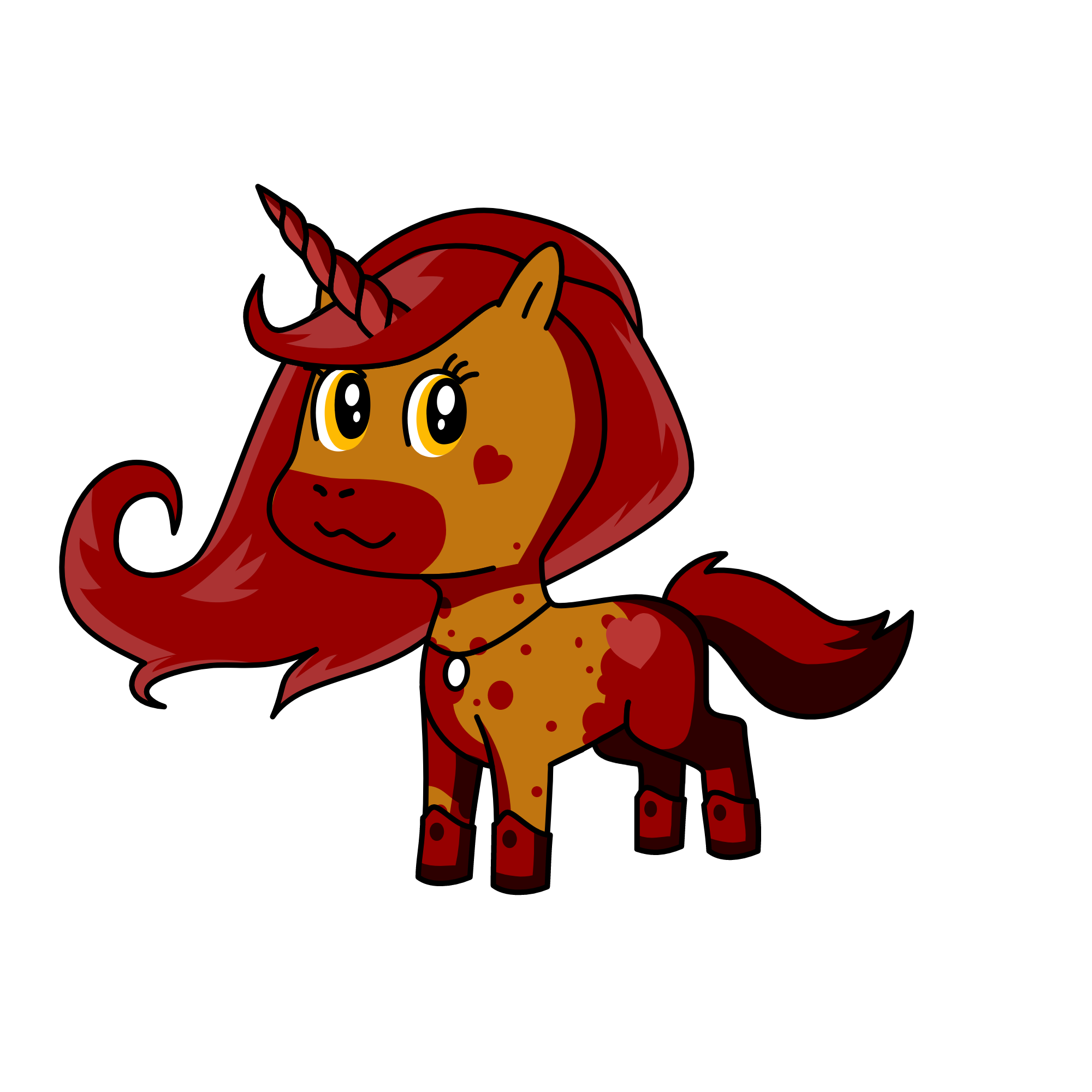 Chocolate, the unicorn