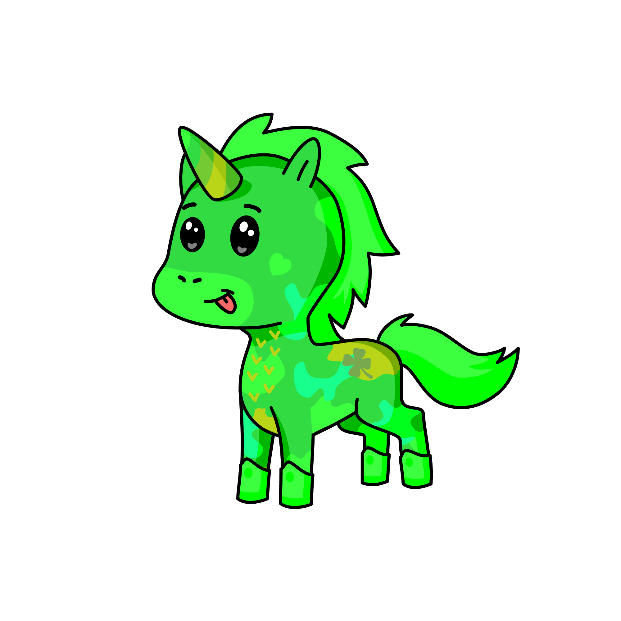 Evergreen, the unicorn