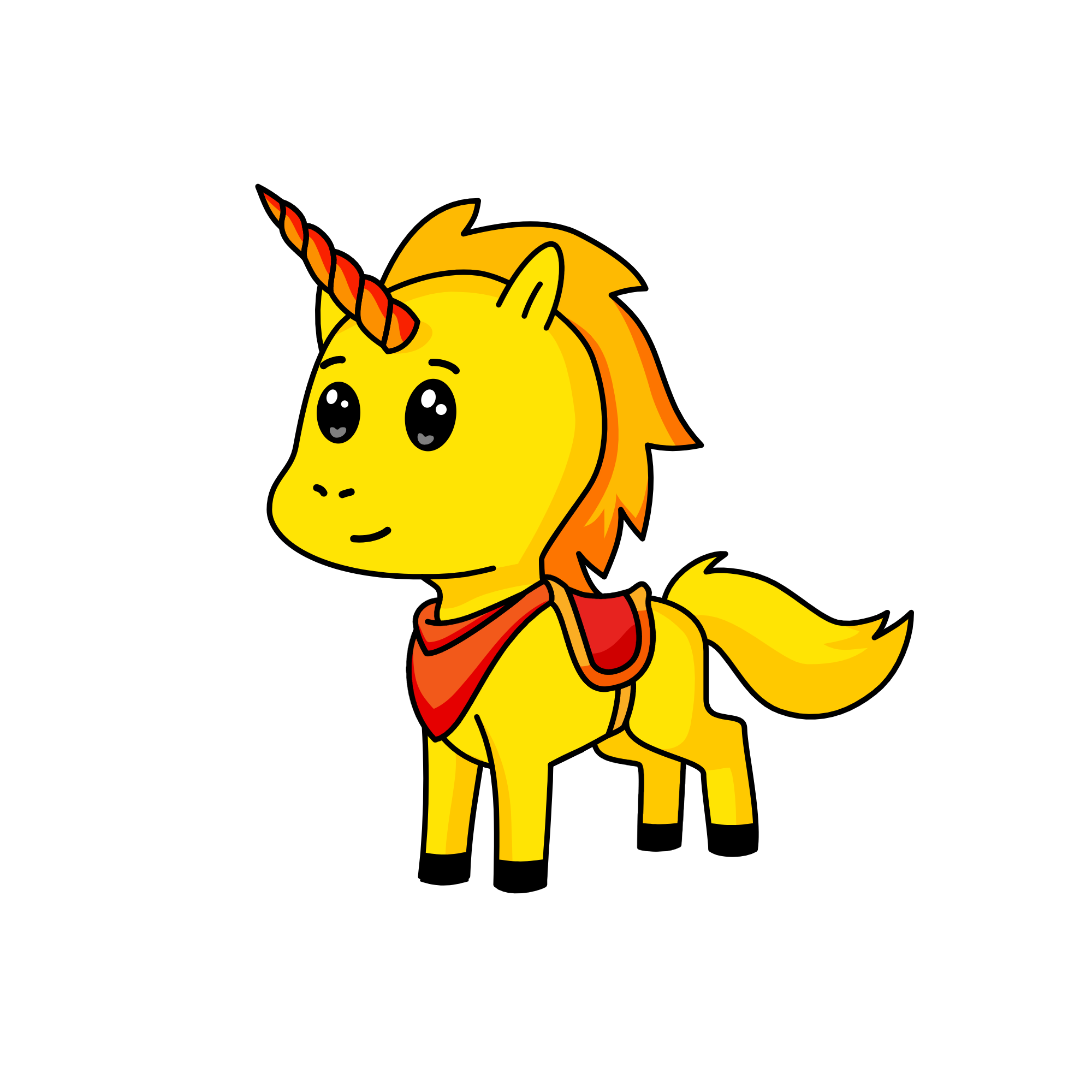 Gollie, the unicorn